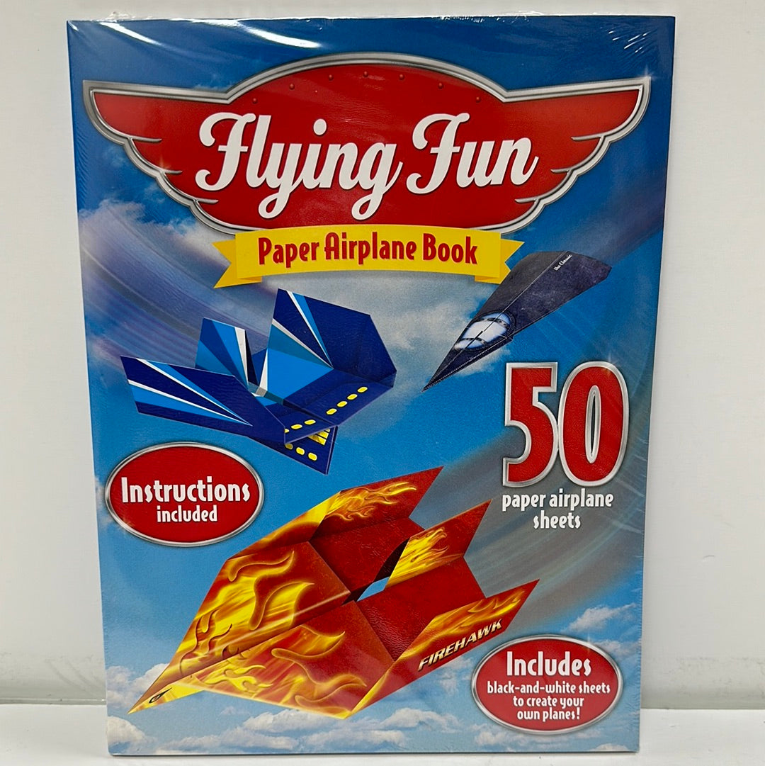 FLYING FUN PAPER AIRPLANE BOOK-7748
