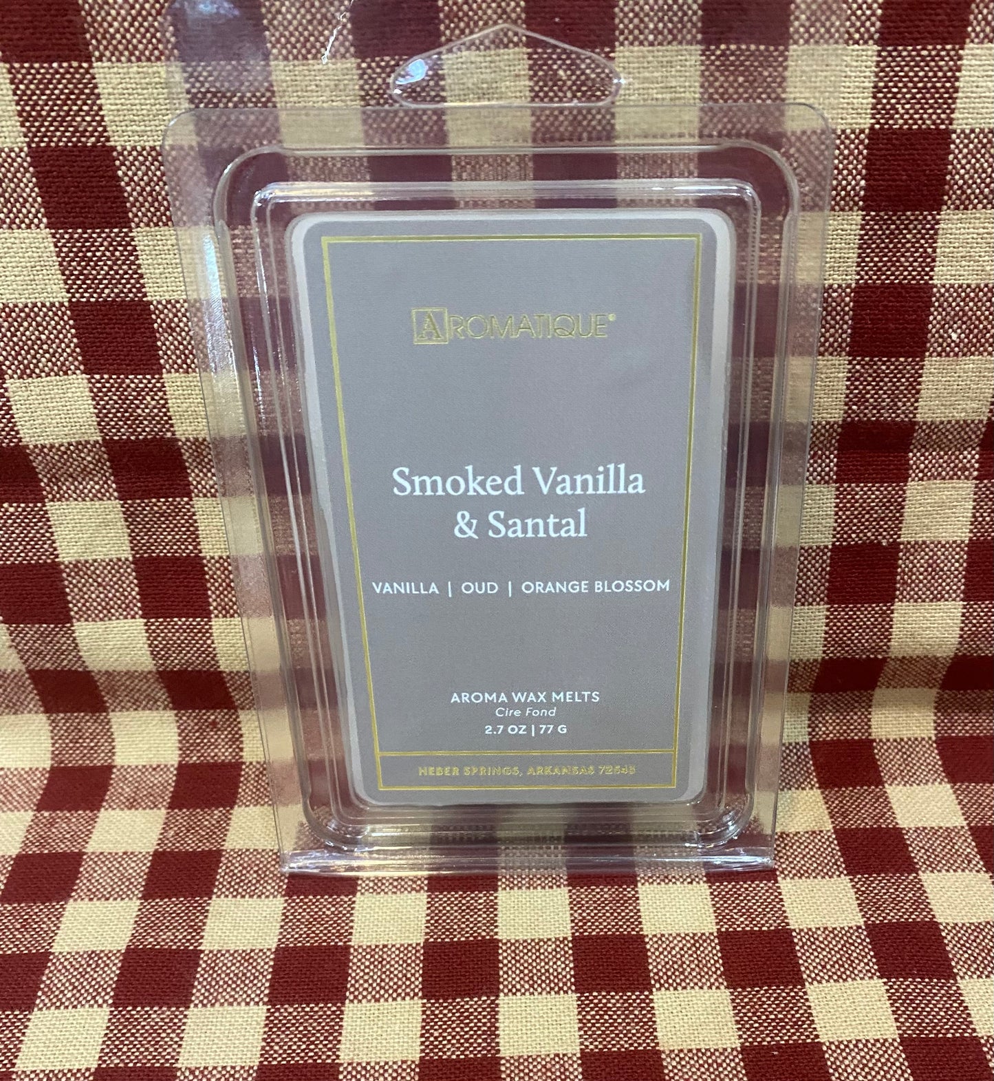 SMOKED VANILLA & SANTAL AROMA WAX MELTS-5579