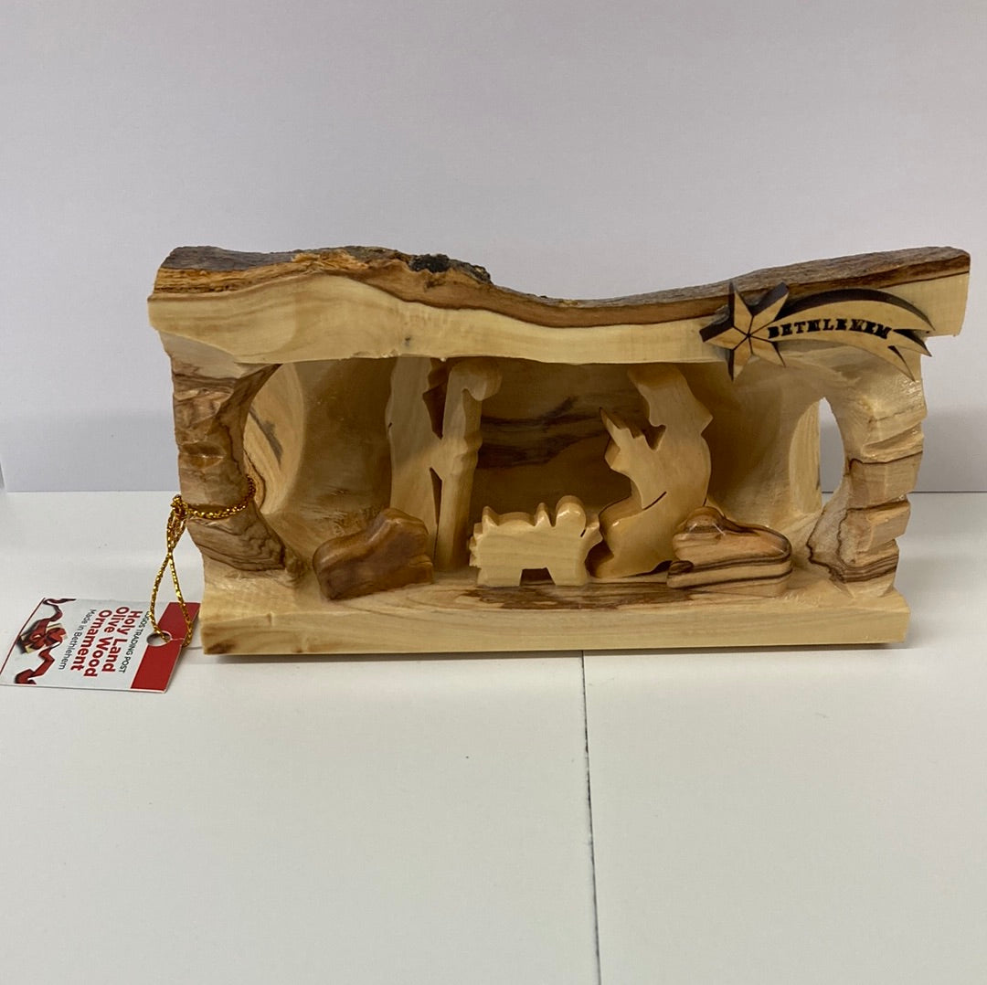 HOLY LAND OLIVE WOOD NATIVITY-4928