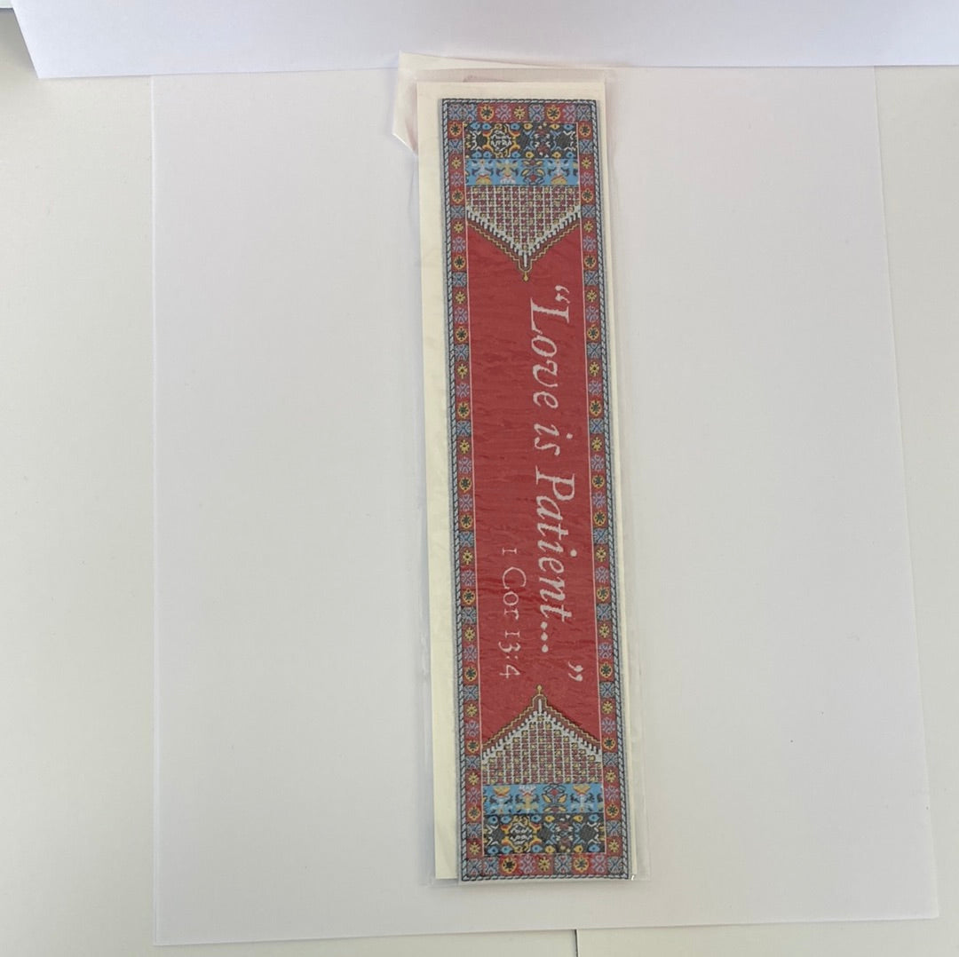 LOVE IS PATIENT BOOKMARK-3641