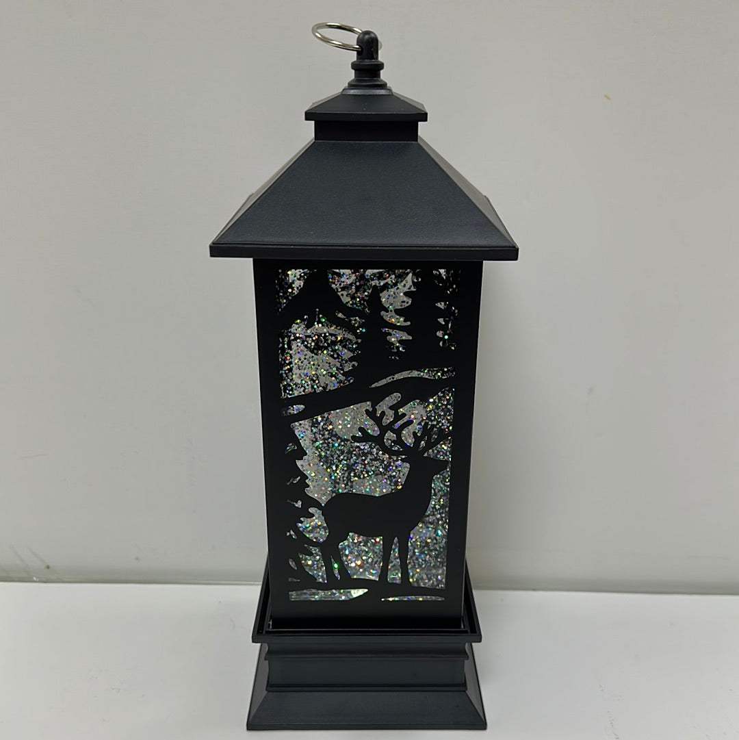 LIGHTED DEER LANTERN-5751