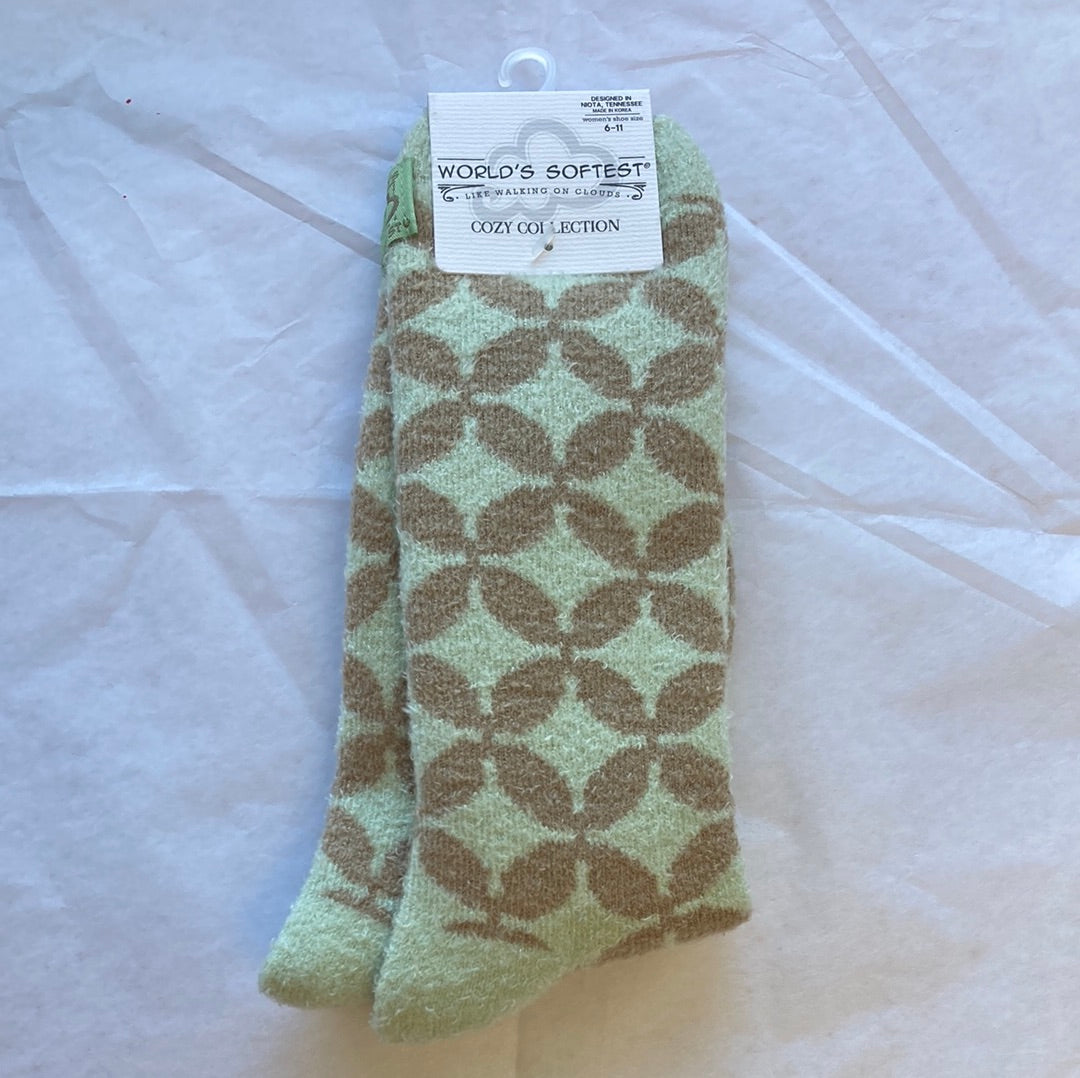 LADIES SOCKS/RETRO FROSTY 183-4452