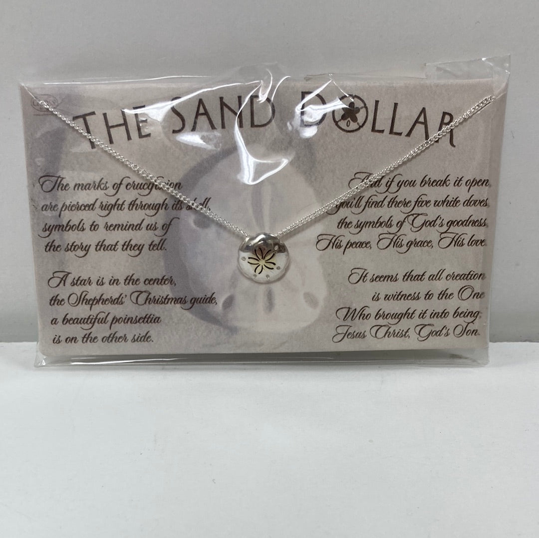 THE SAND DOLLAR SP NECKLACE-2481 : 18 IN