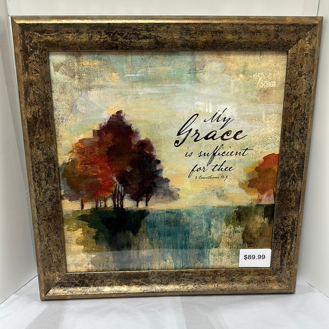 MY GRACE FRAMED WALL ART-2246