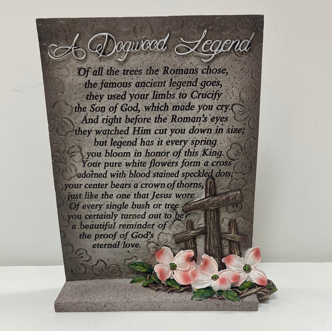 DOGWOOD LEGEND TBL PLQ-3383