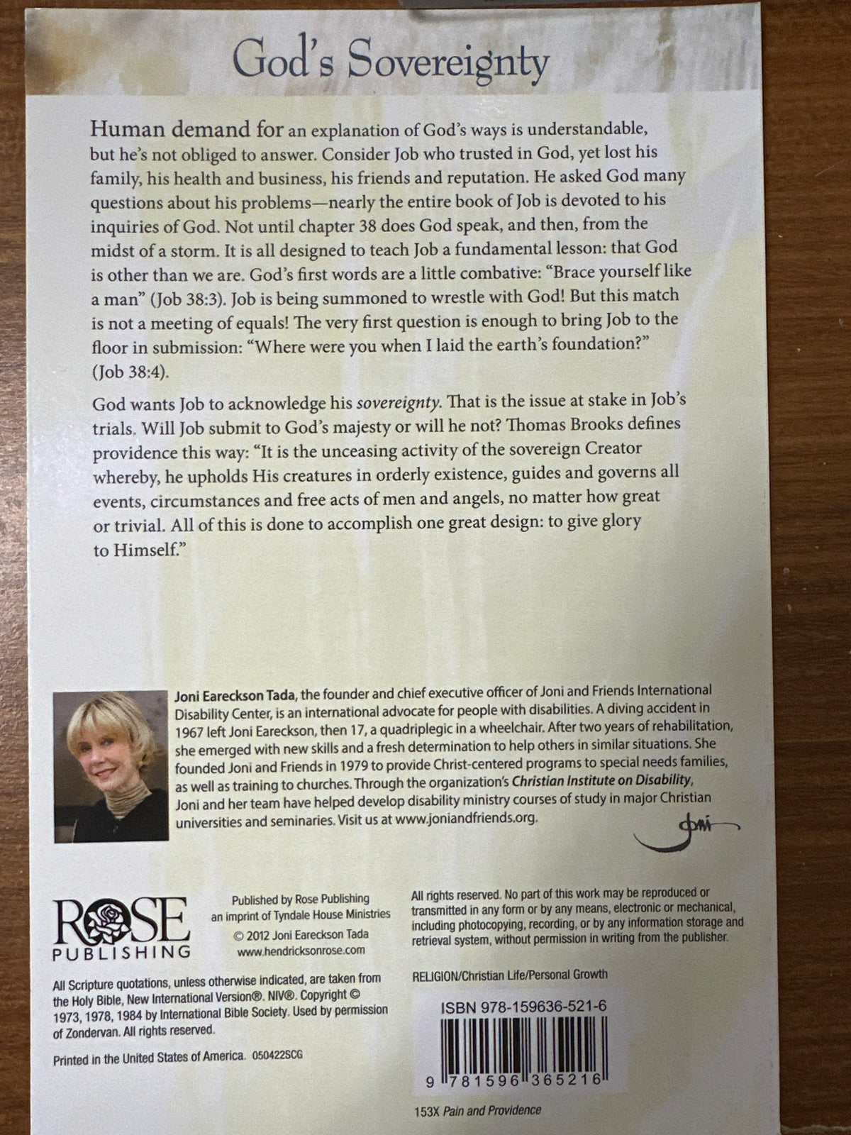 PAIN & PROVIDENCE PAMPHLET-5216