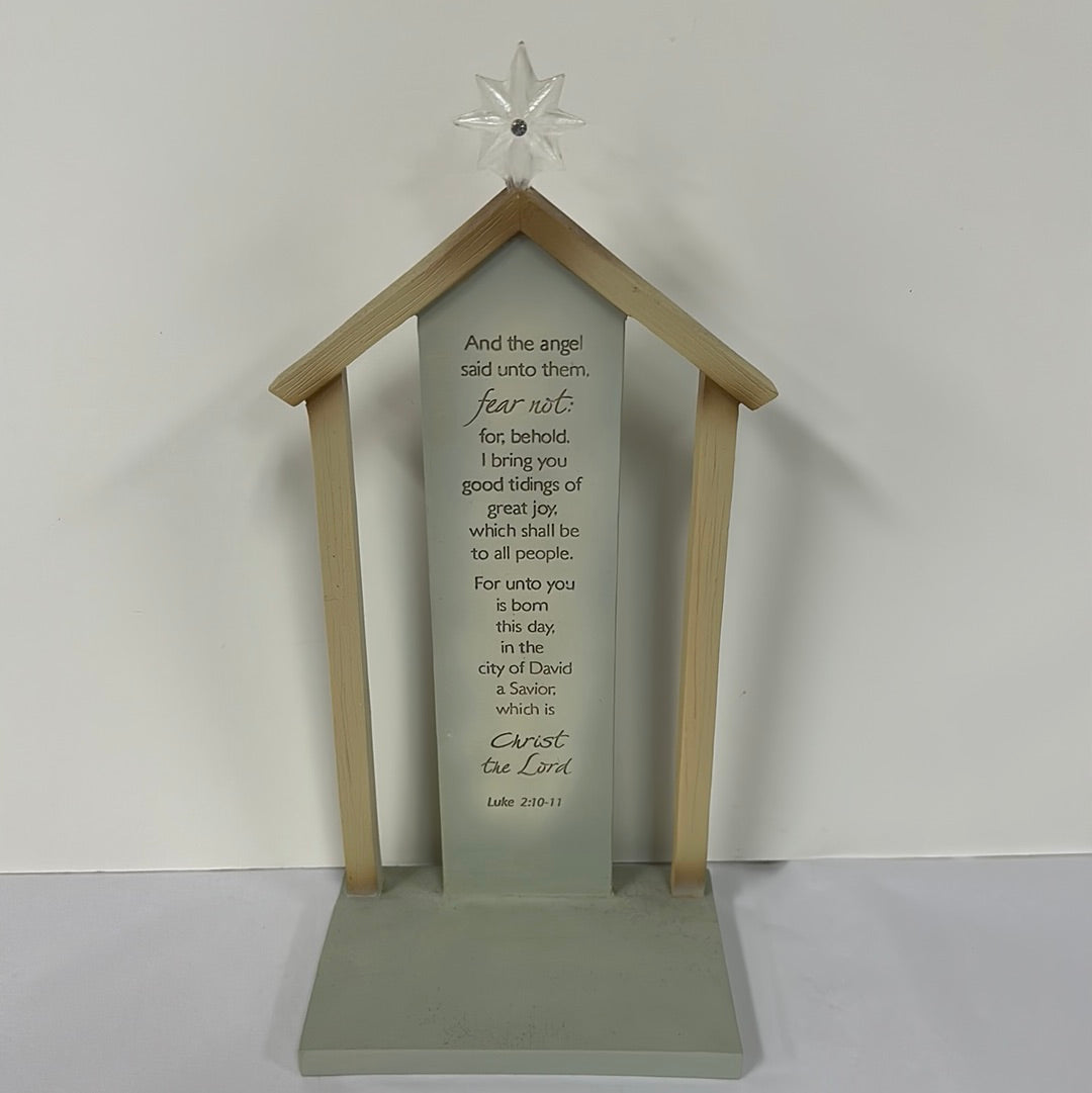 NATIVITY SET/2 W/CRECHE-7613