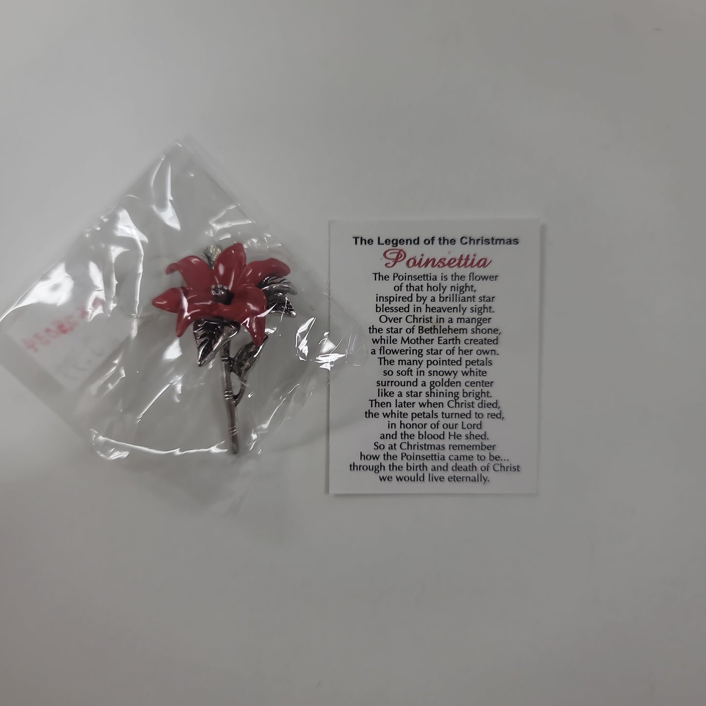 LEGEND OF THE POINSETTIA CHARMS-9386