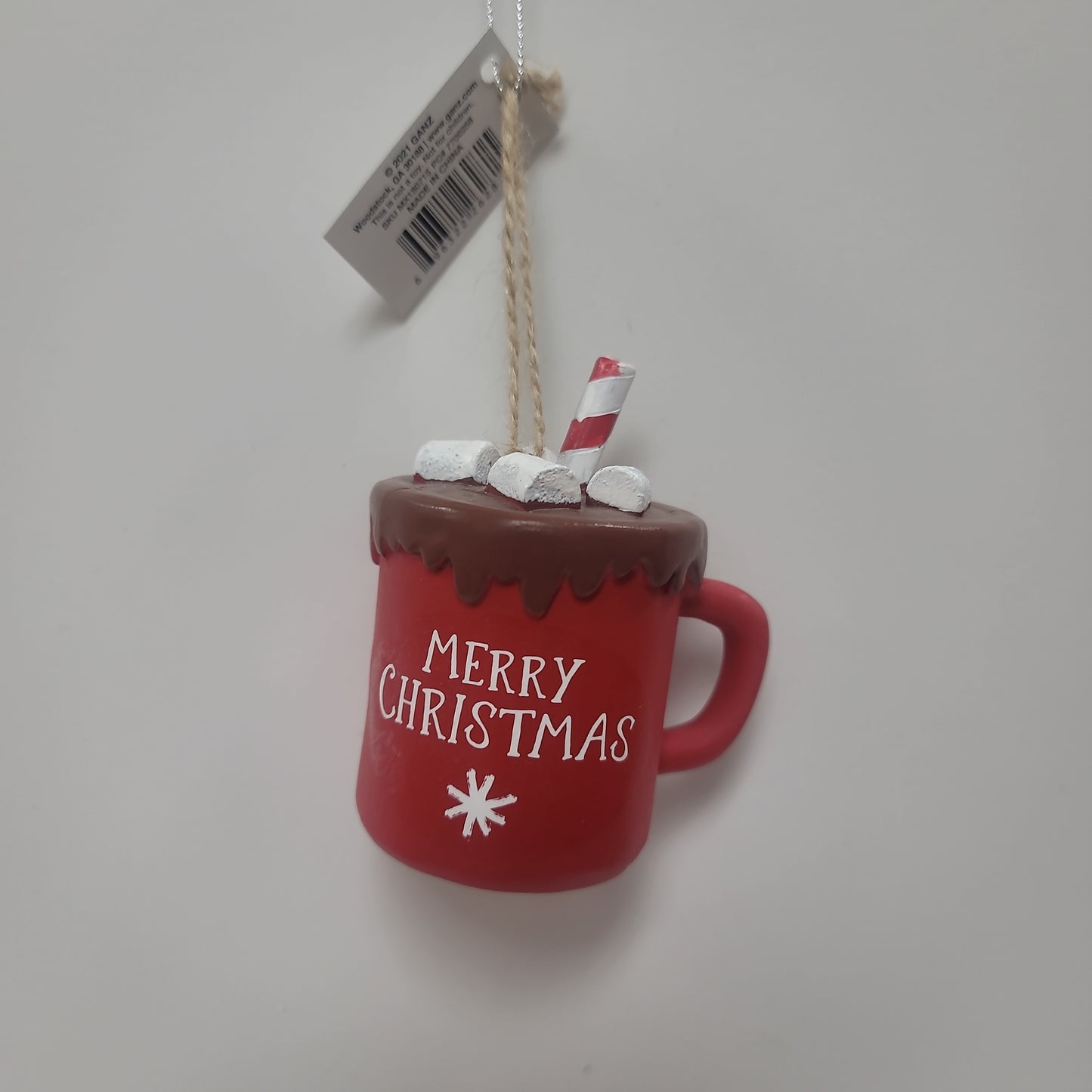 HOT COCOA MERRY XMAS ORNAMENT-2815