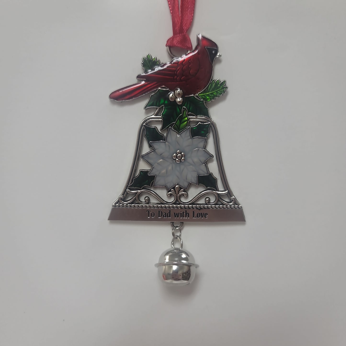 TO DAD WITH LOVE BELL ORN-4374