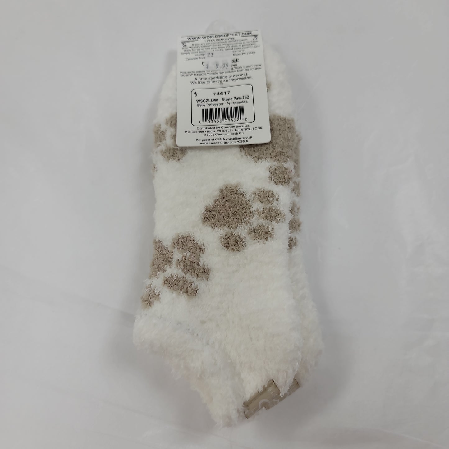 LADIES SOCKS/STONE PAW 762-4520
