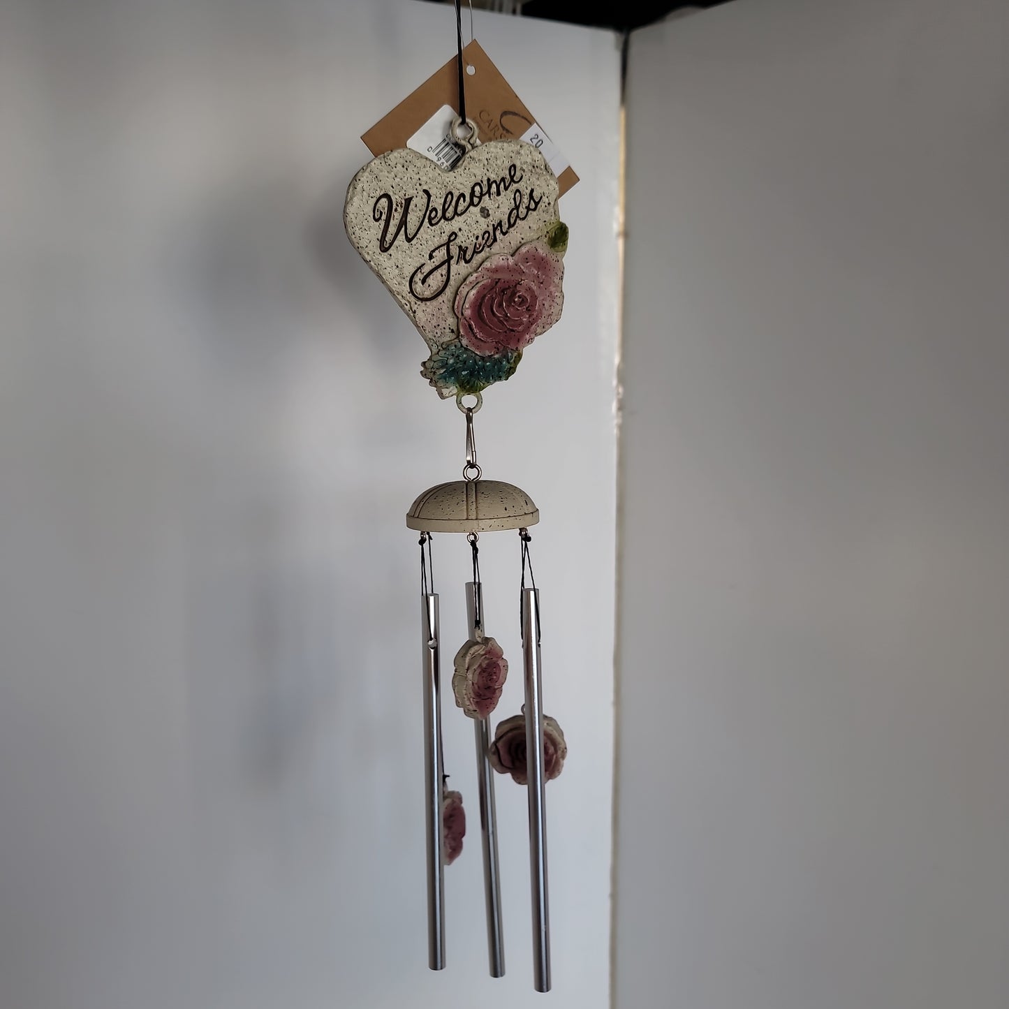 WELCOME FRIENDS GARDEN CHIME-4164
