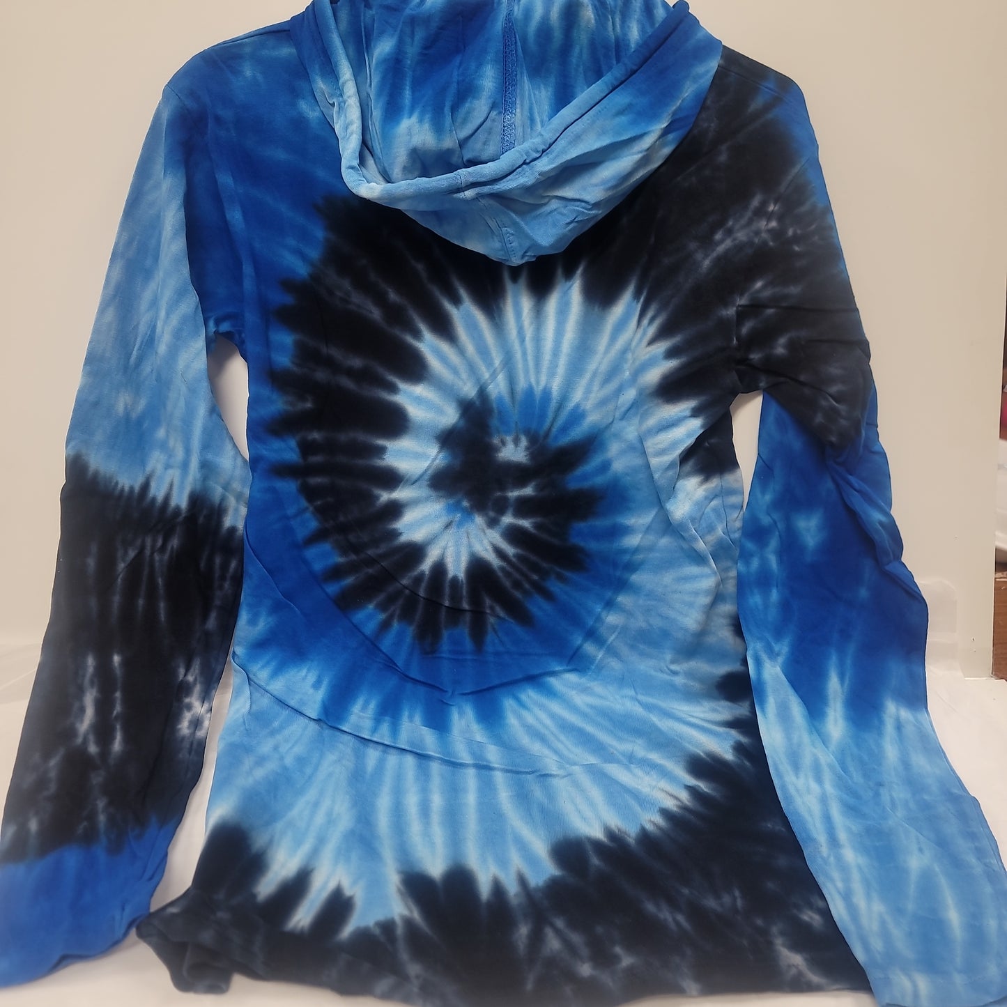 GPP BLUE TIE DYE HOODED T SM-XL-8577 : SM-XL