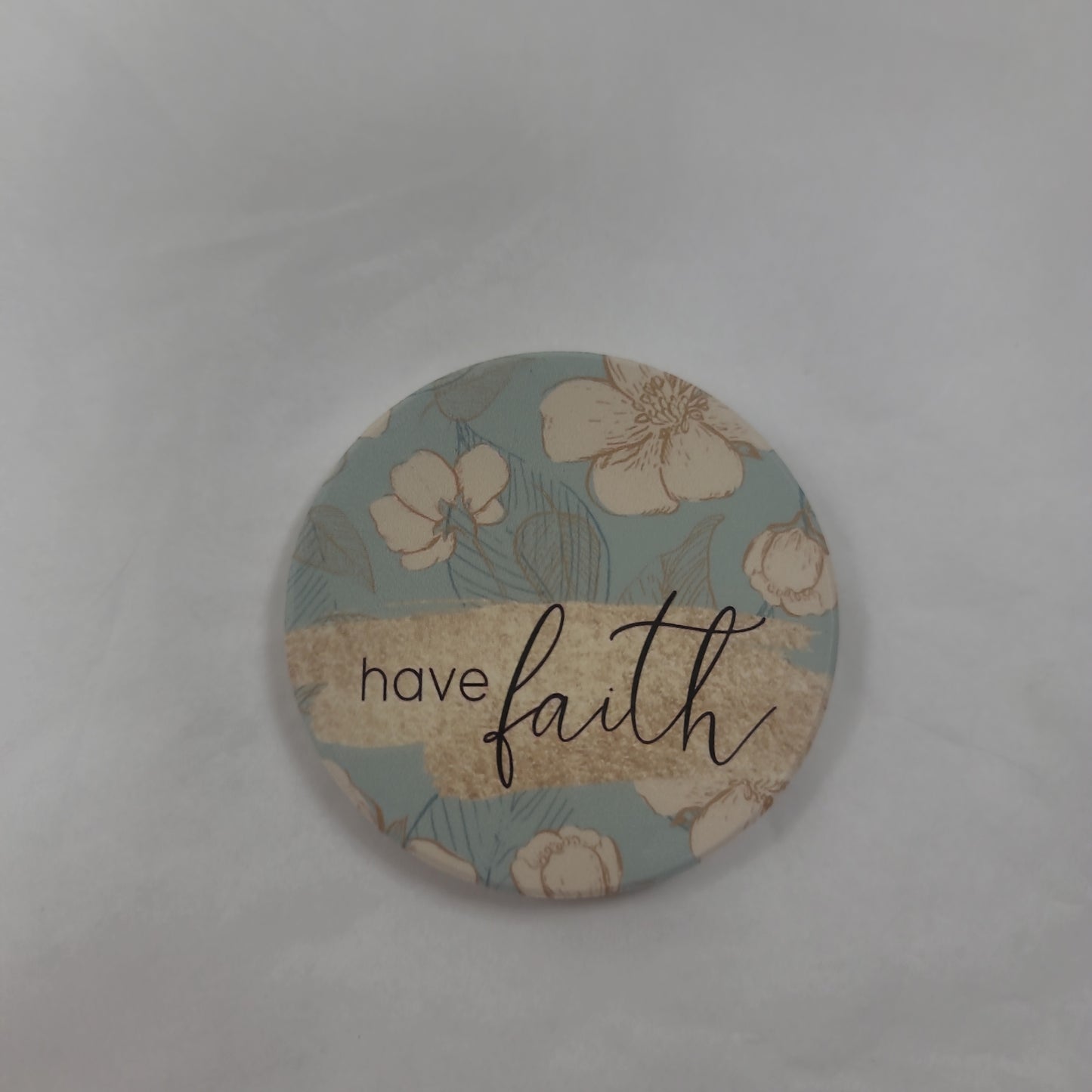 HAVE FAITH CAR COASTER-2708