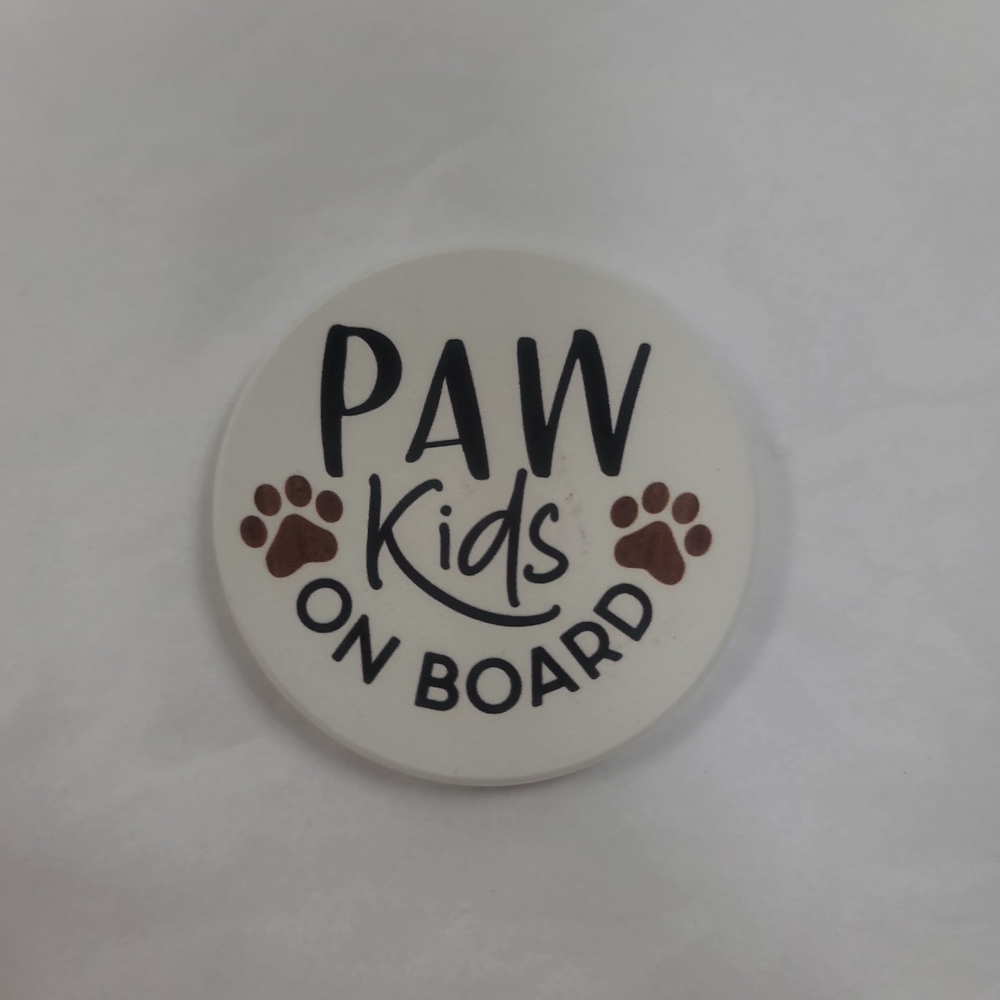 PAW KIDS ON BOARD CAR COASTER-3393