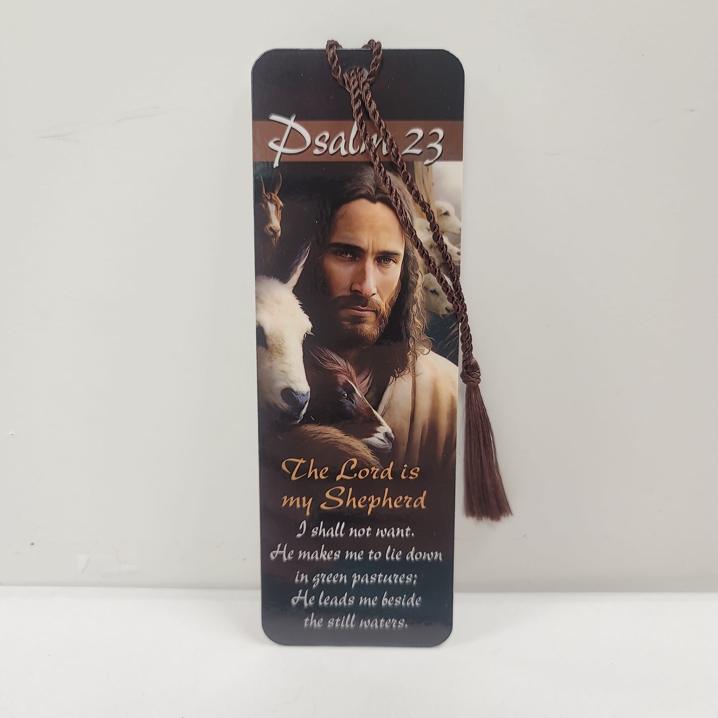 PSALM 23 TASSEL BOOKMARK-0229