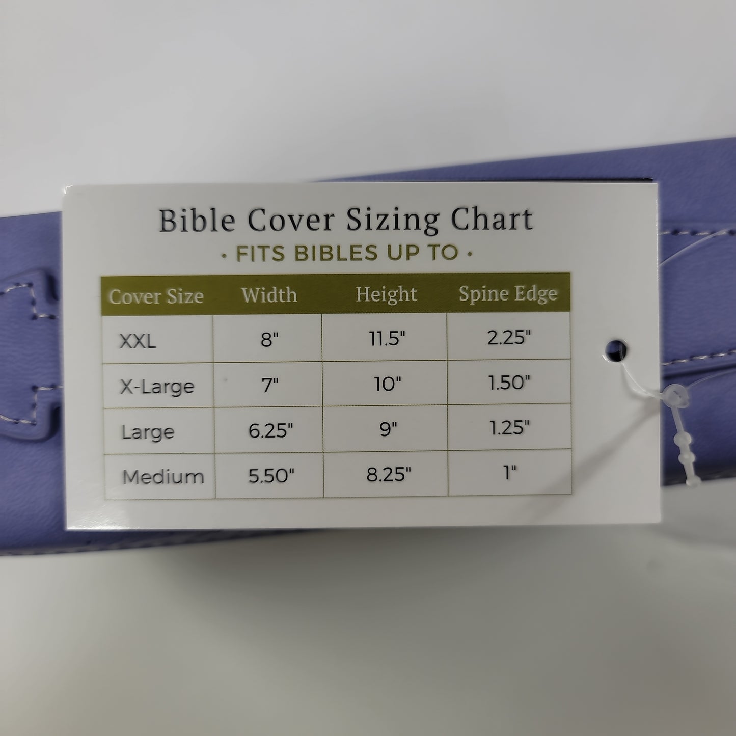 ECCLIS 3:11 PEACOCK LG BIBLE COVER-7381