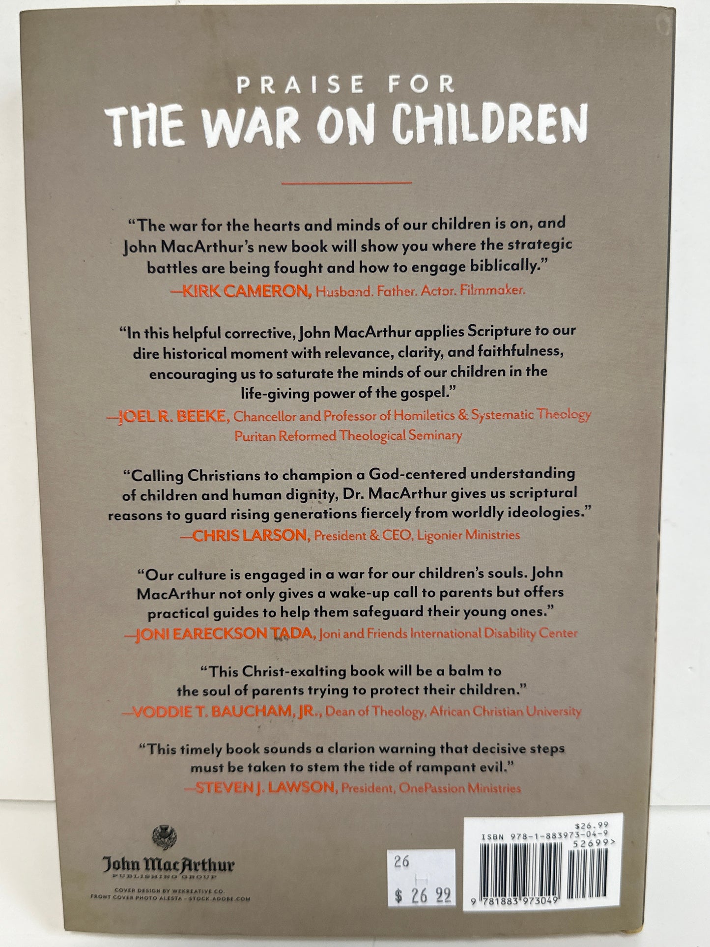THE WAR ON CHILDREN/JOHN MACARTHUR-3049