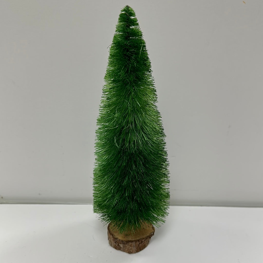 GREEN LARGE BOTTLE BRUSH TREE-0369