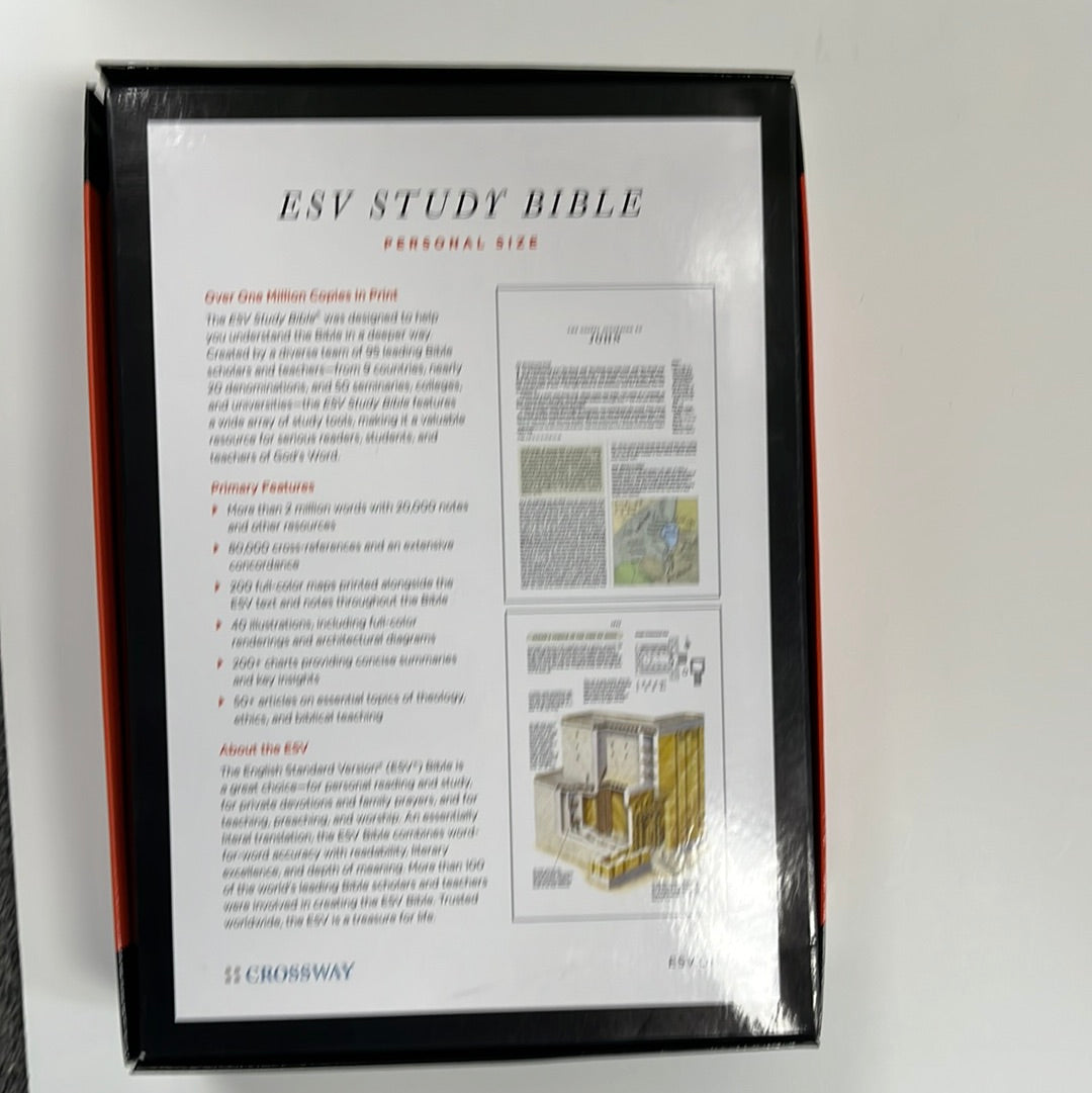 ESV STUDY BIBLE PERS SIZE TURQ-0781