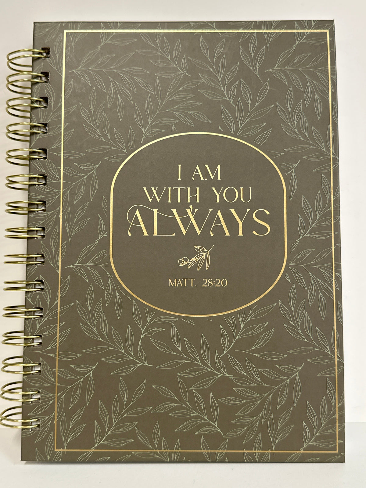 I AM WITH YOU ALWAYS GREEN JOURNAL-6191