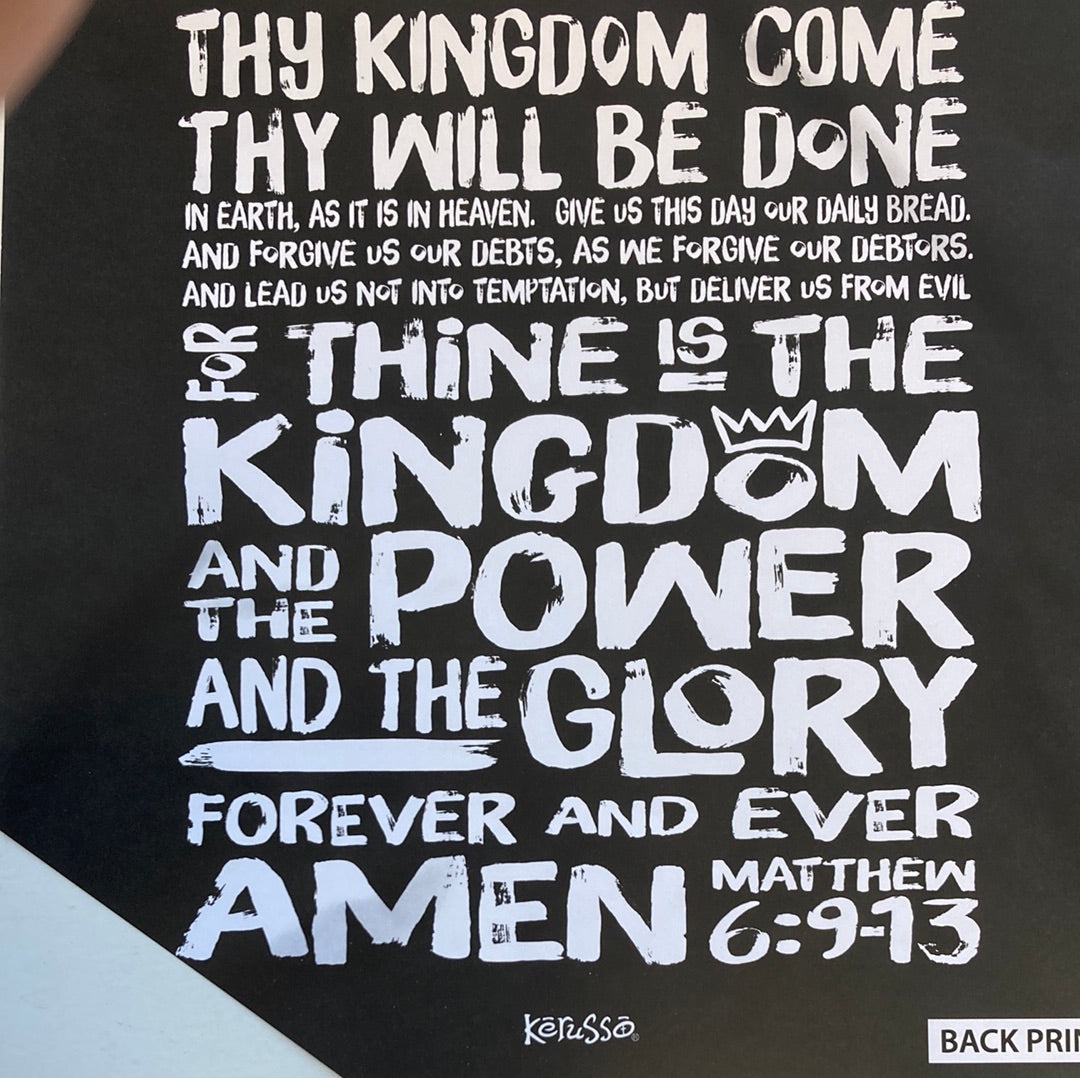 LORD'S PRAYER ADULT TEE 4X-4281