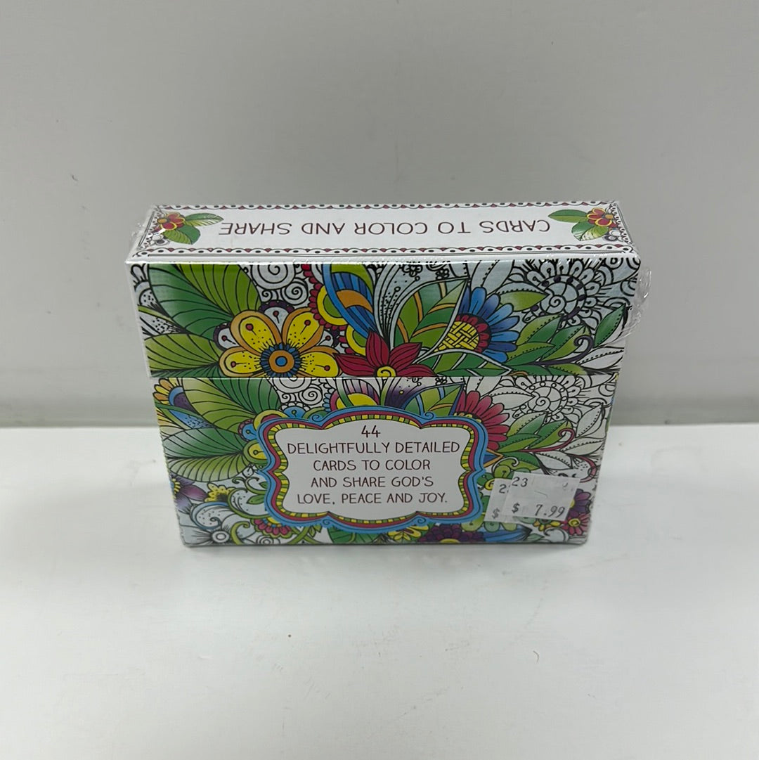 CREATIVE EXP COLORING CARDS-2573