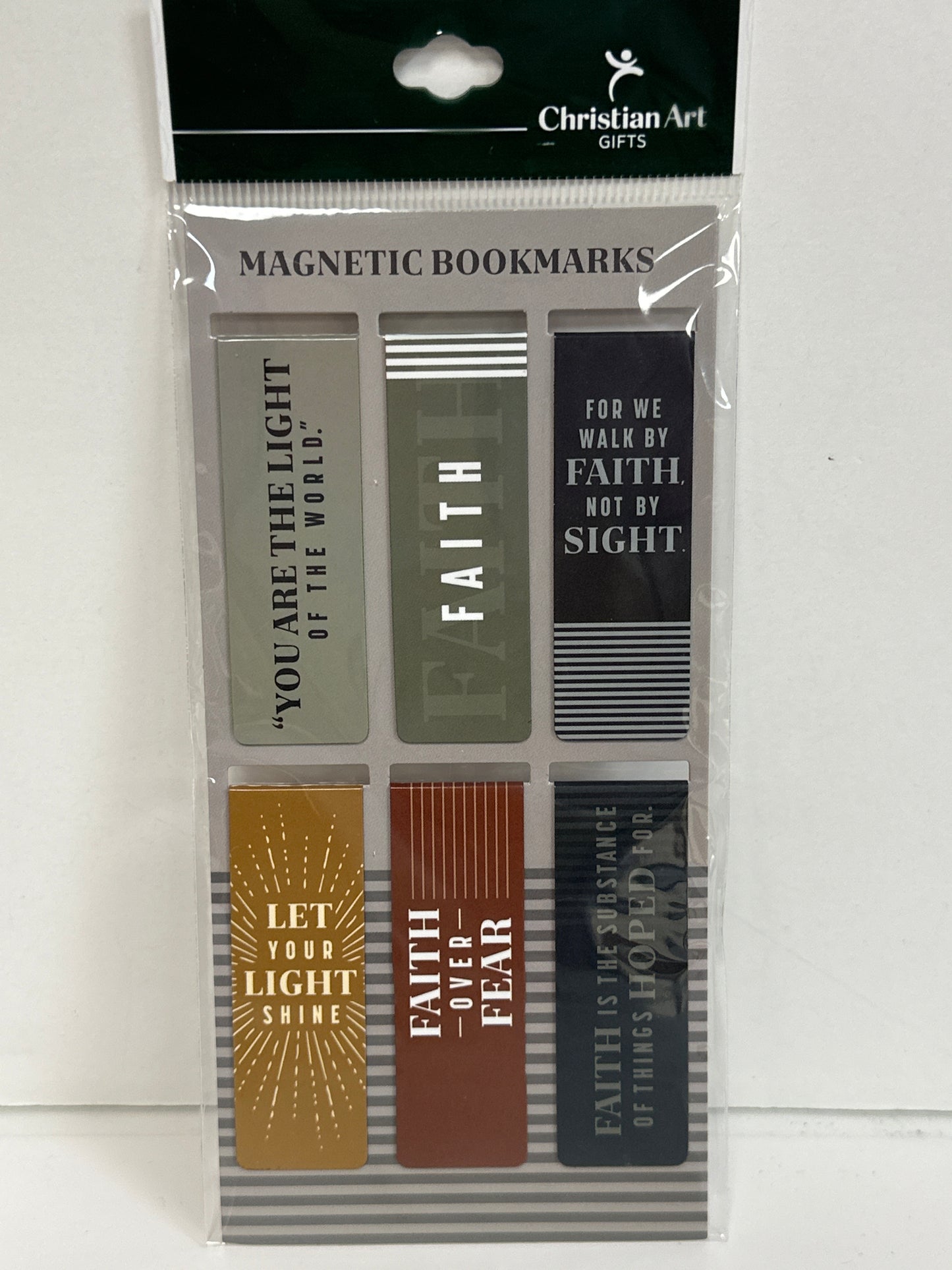 FAITH OVER FEAR MAGNETIC BOOKMARKS-4580
