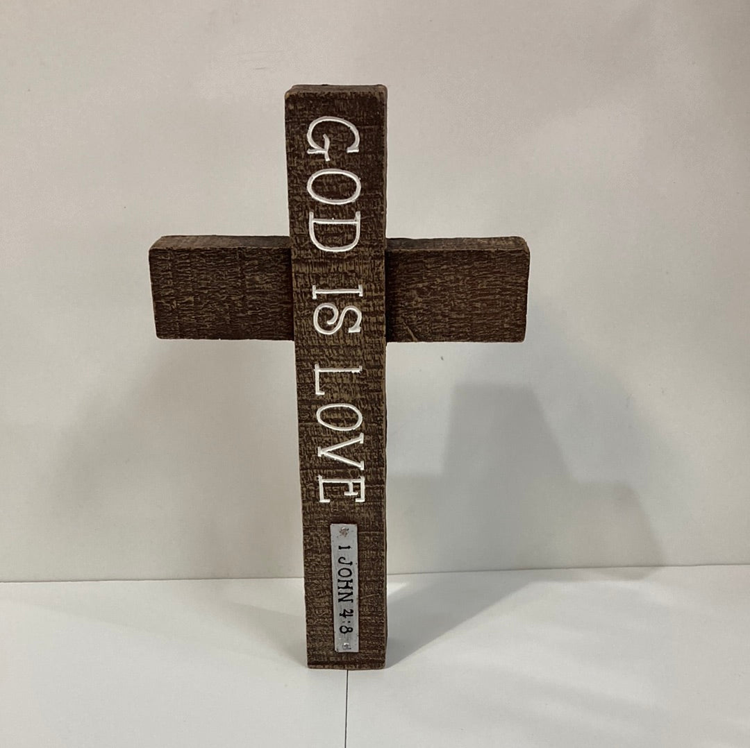 GOD IS LOVE TABLETOP CROSS-9257