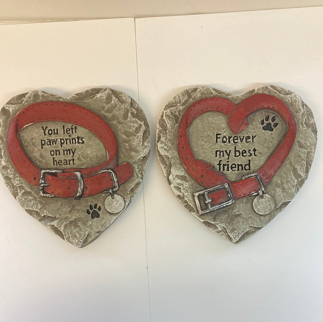 PET MEMORIAL HEART STONES-0993