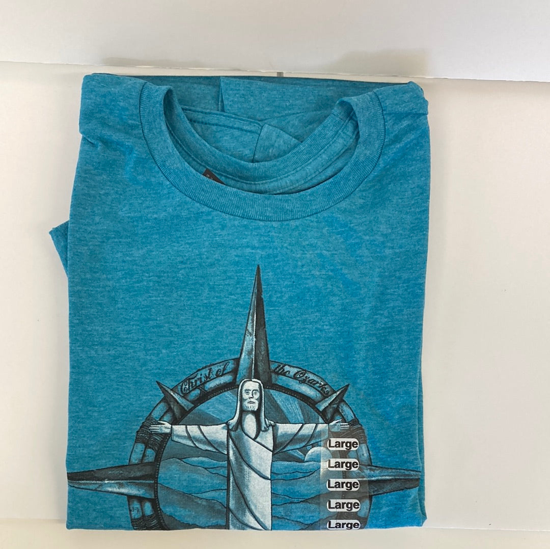 GPP COMPASS/STATUE TURQ TEE 2X-8560 : 2X