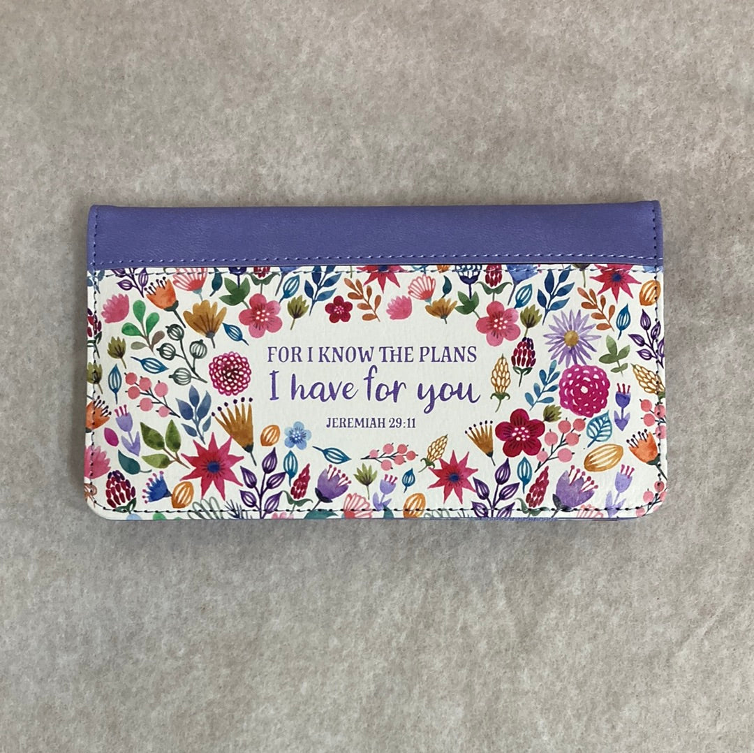 FOR I KNOW PLANS CHECKBOOK COVER-7370