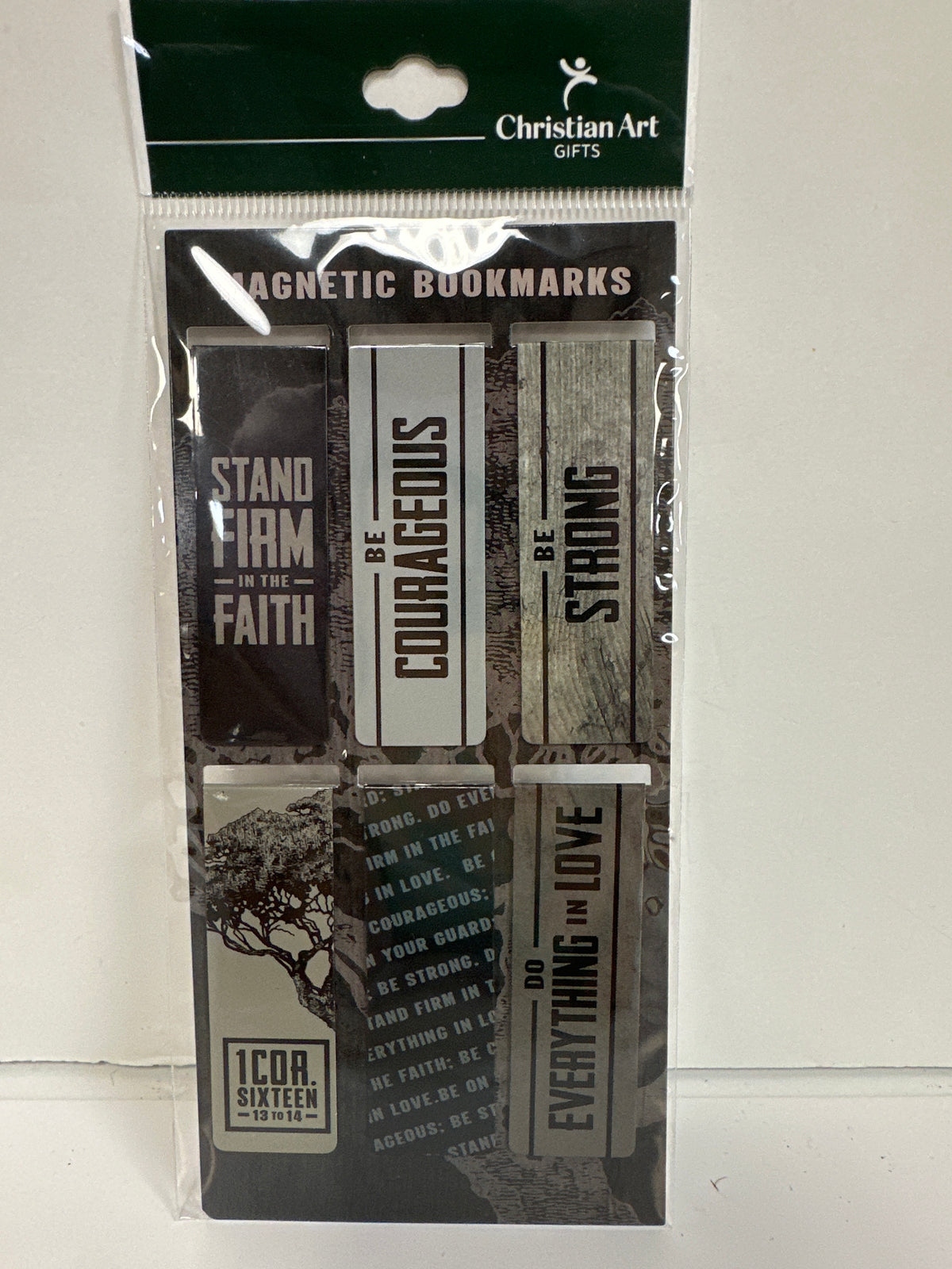 STAND FIRM MAGNETIC BOOKMARKS-0390