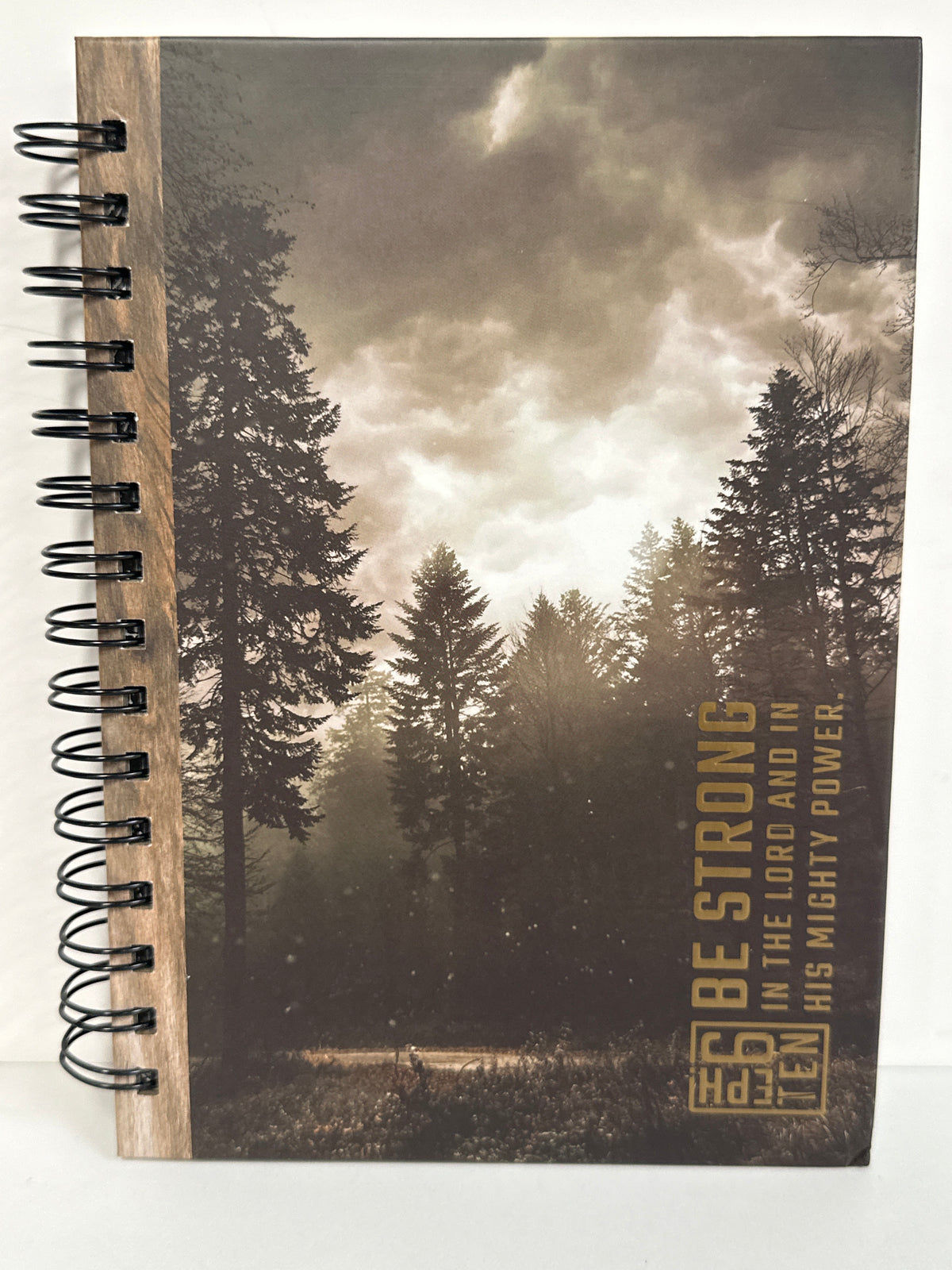 BE STRONG BROWN JOURNAL-6214