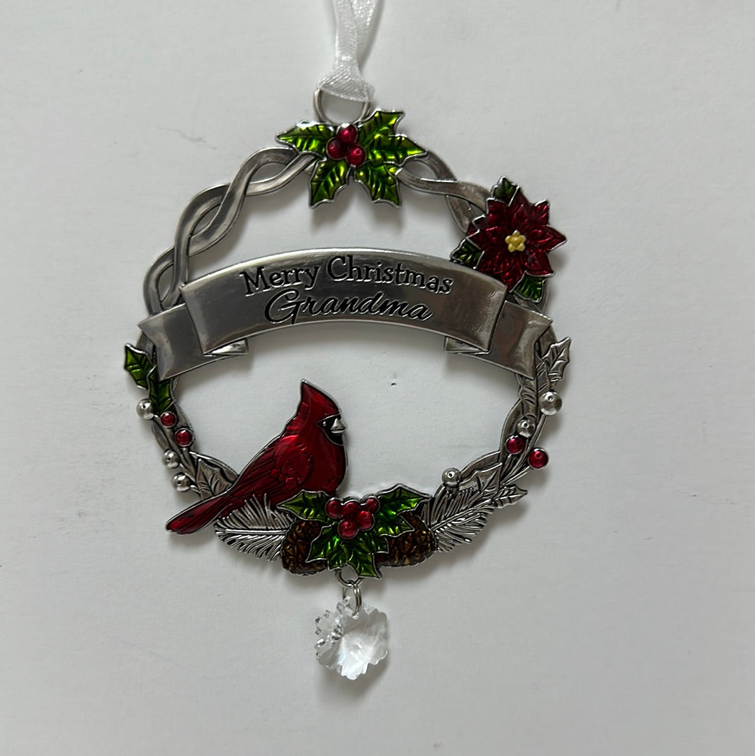 GRANDMA CARDINAL ORNAMENT-6720