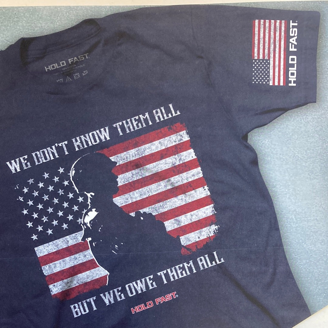 OWE THEM ALL HOLD FAST TEE MED-7415