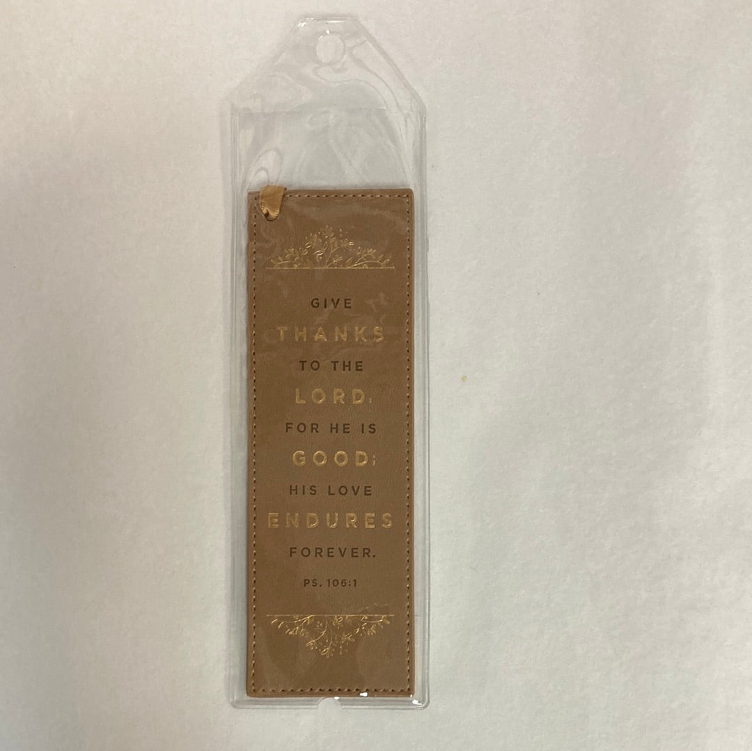GIVE THANKS PAGEMARKER-9862 LUX LEATHER