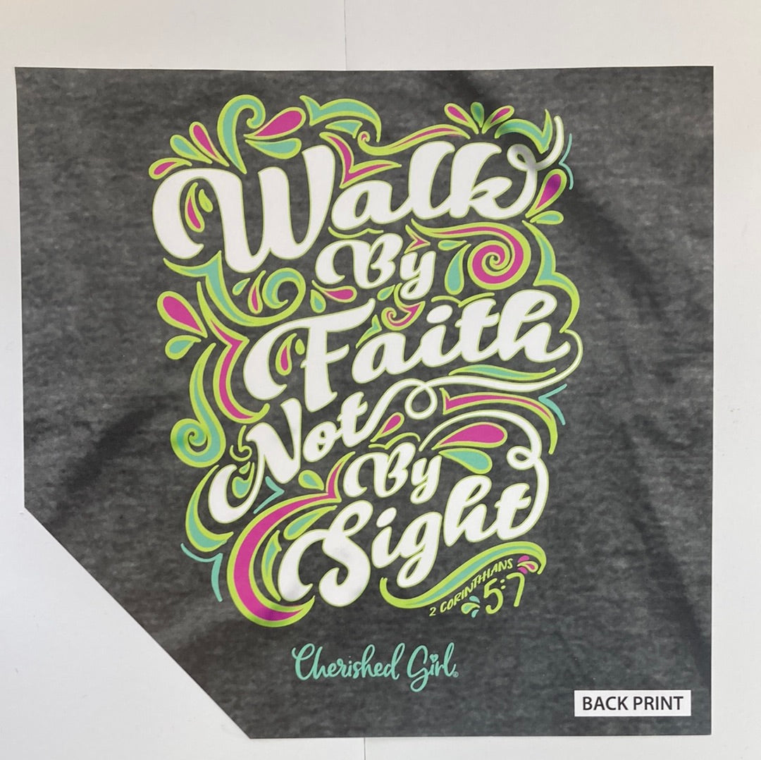 NOT BY SIGHT CHER GIRL TEE MD-8476 : MD