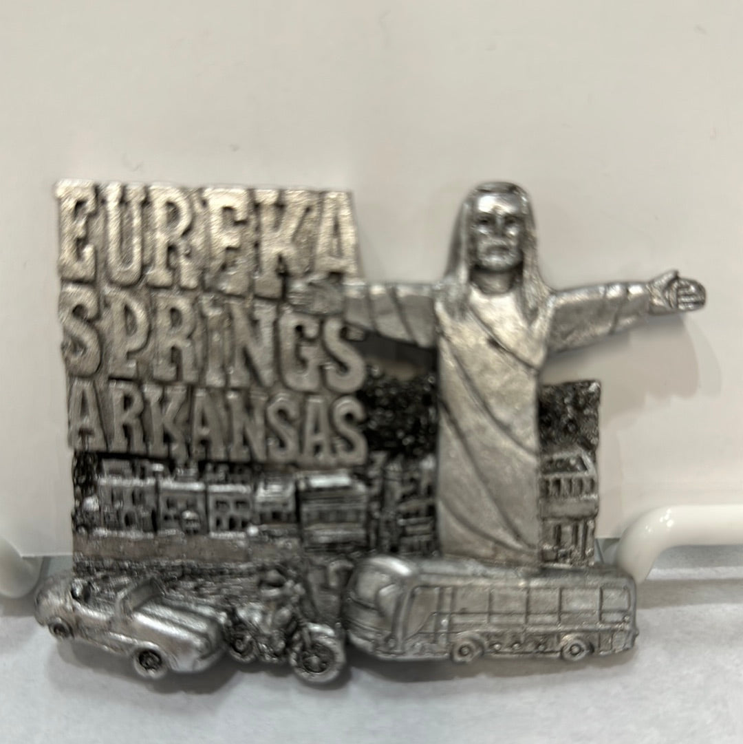 EUREKA SPRINGS/STATUE MAGNET-3364