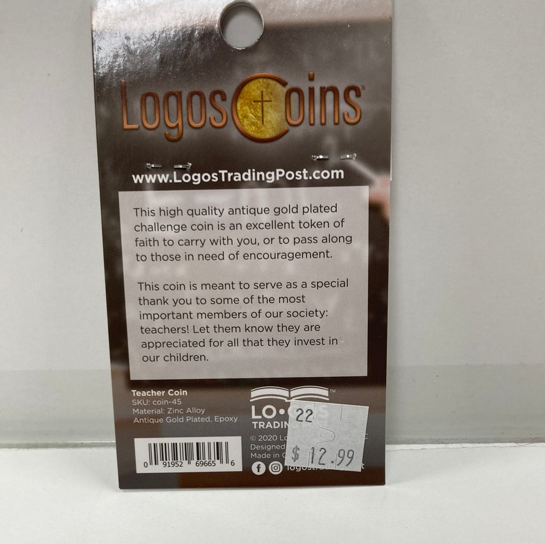 TEACHER'S COIN-6656