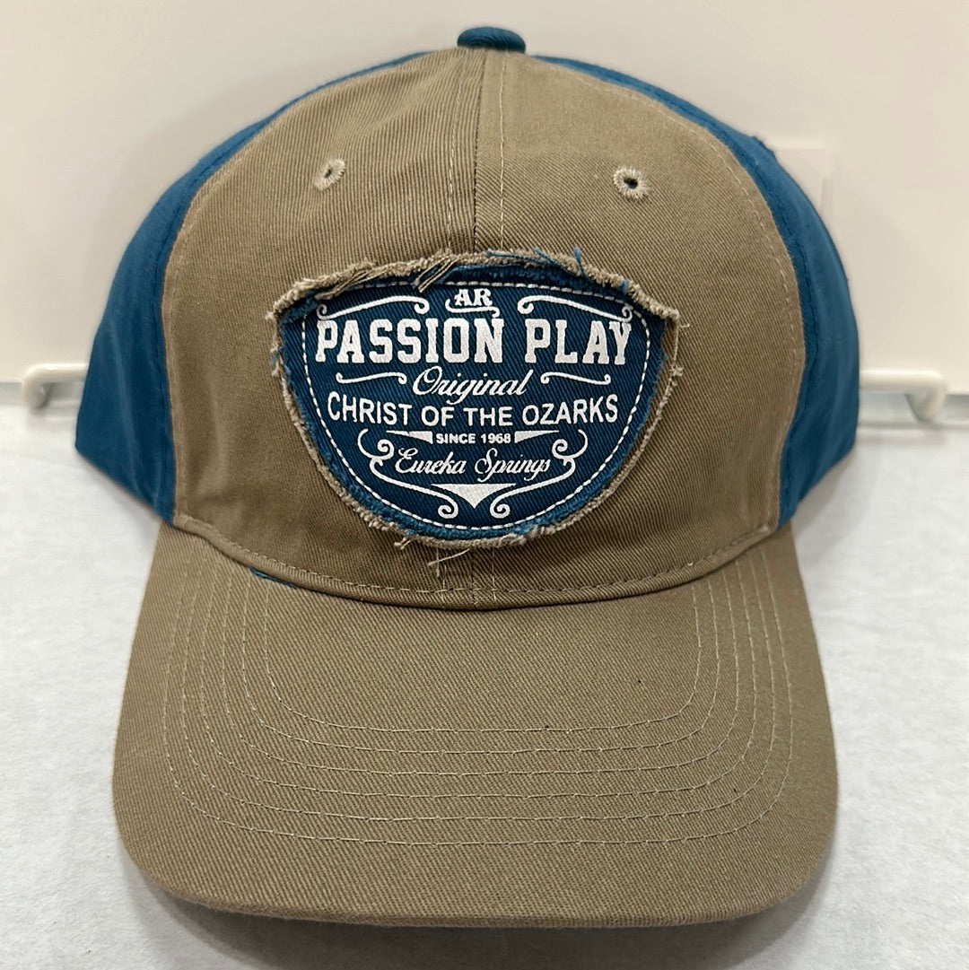GPP KHAKI/TEAL W/PATCH CAP-6606