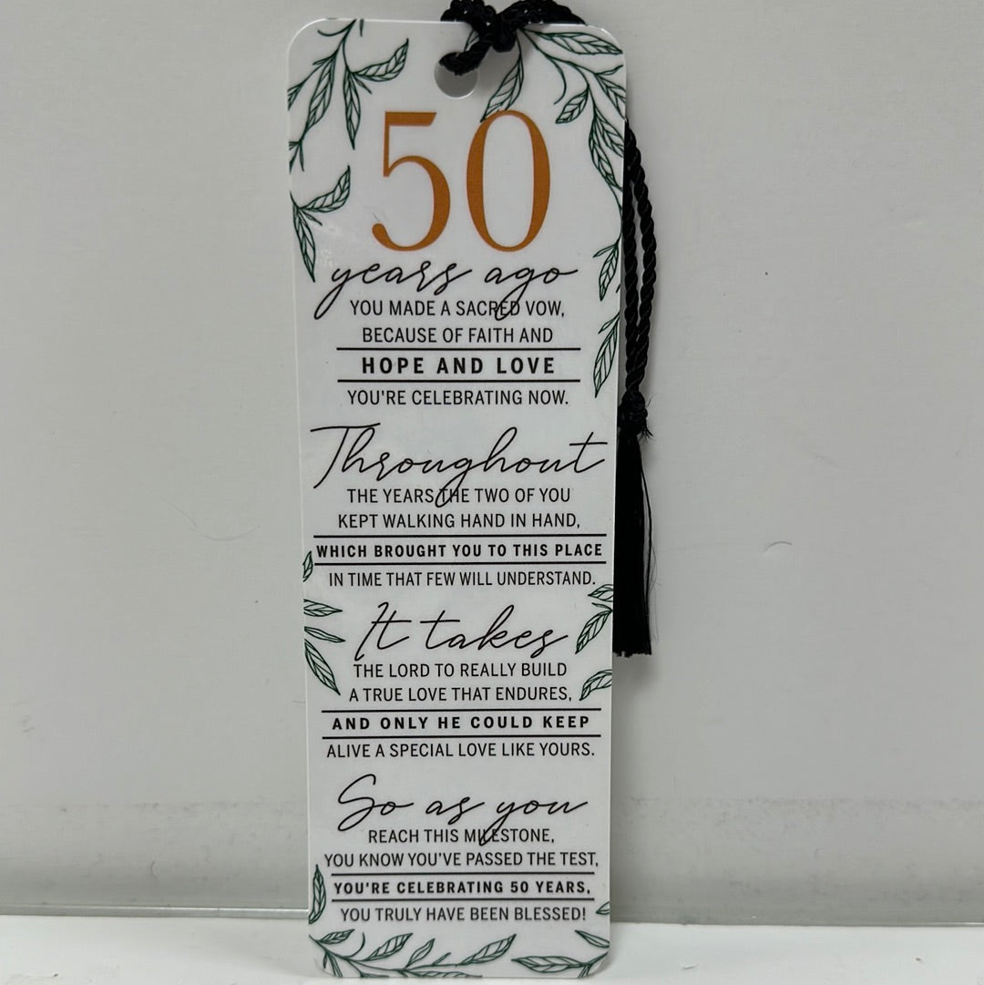 50 YEARS AGO TASSEL BOOKMARK-2399