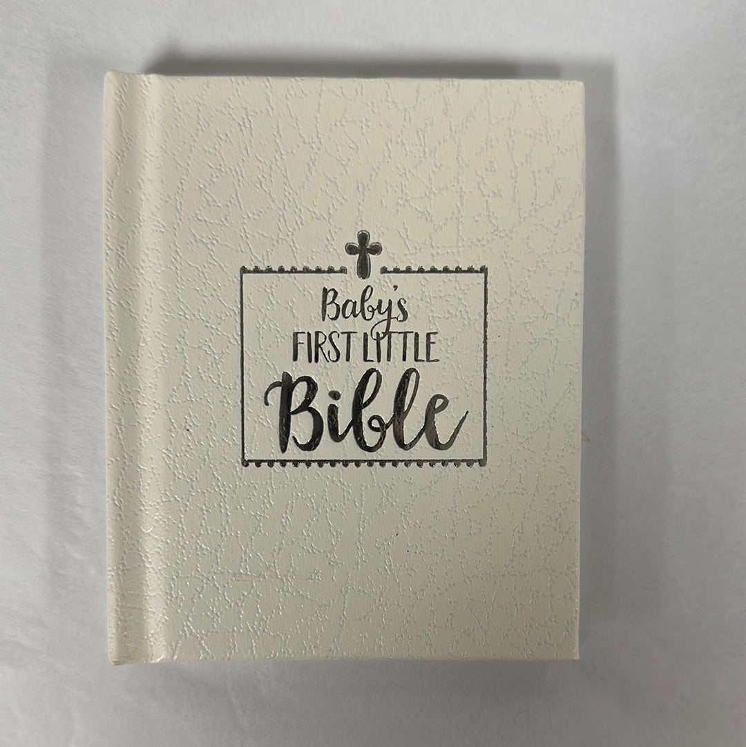 BABY'S FIRST BIBLE WHITE-9316