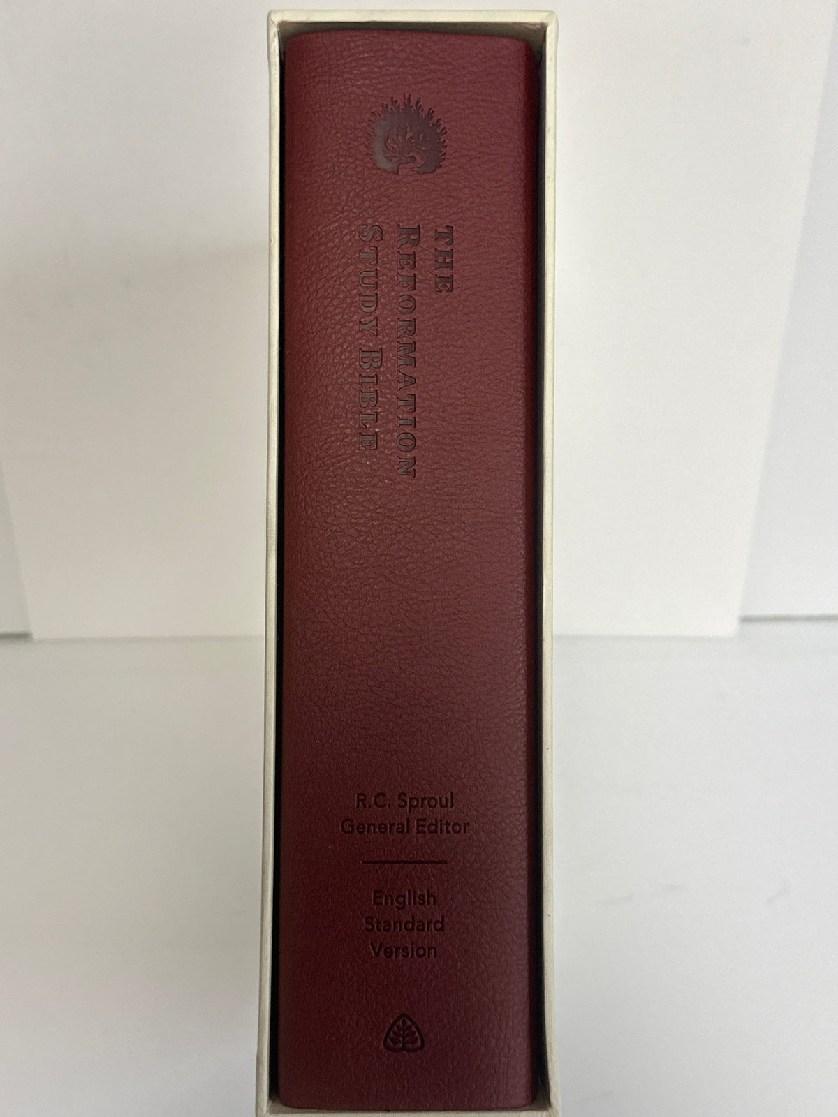ESV REFORMATION STUDY BIBLE BRICK RED-6172