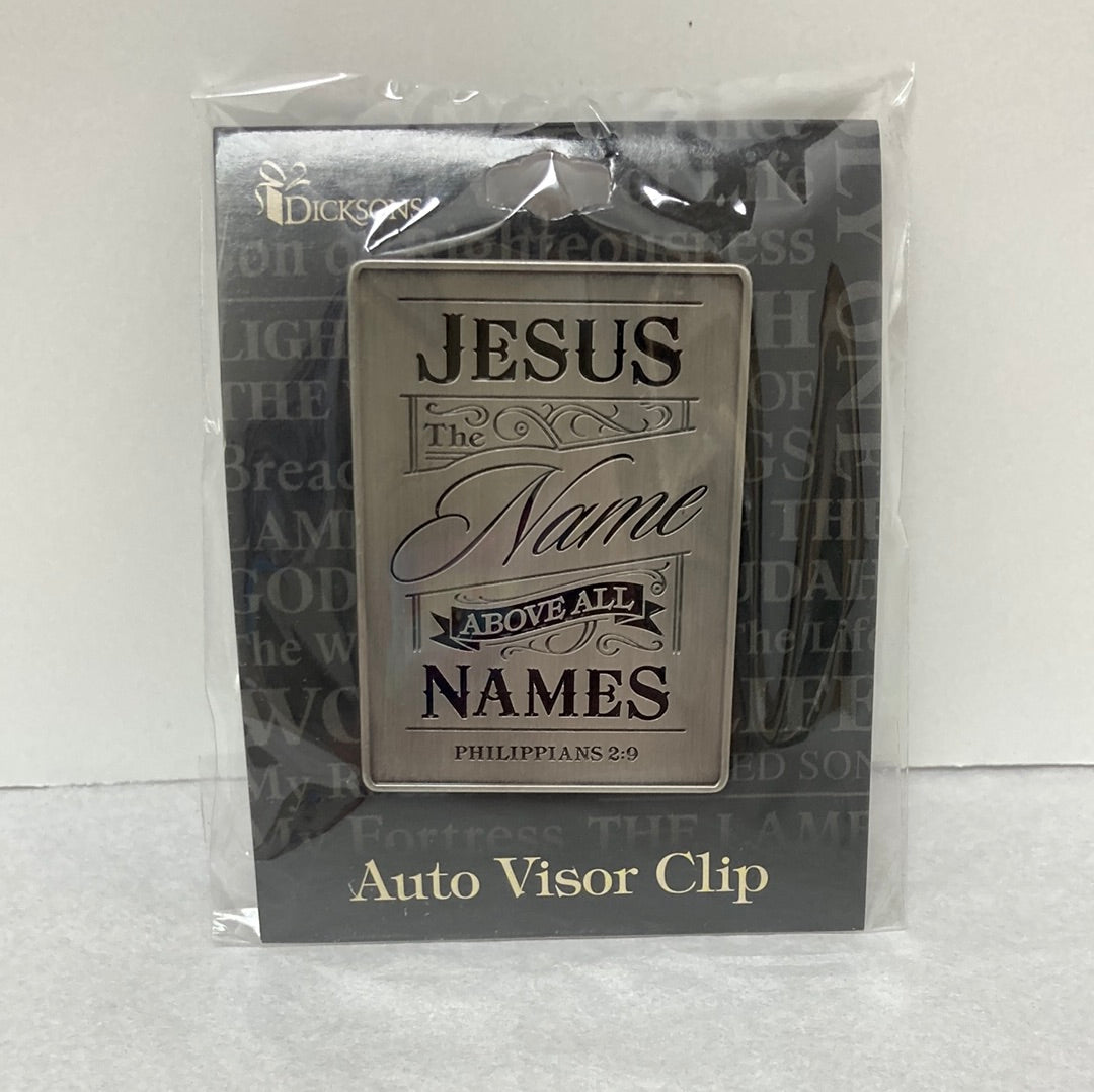 NAME ABOVE ALL NAMES VISOR CLIP-2129