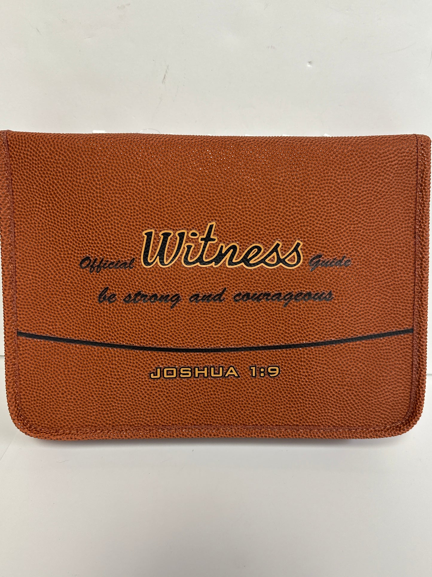 FOOTBALL JOSHUA 1:9 XL BIBLE COVER-5433