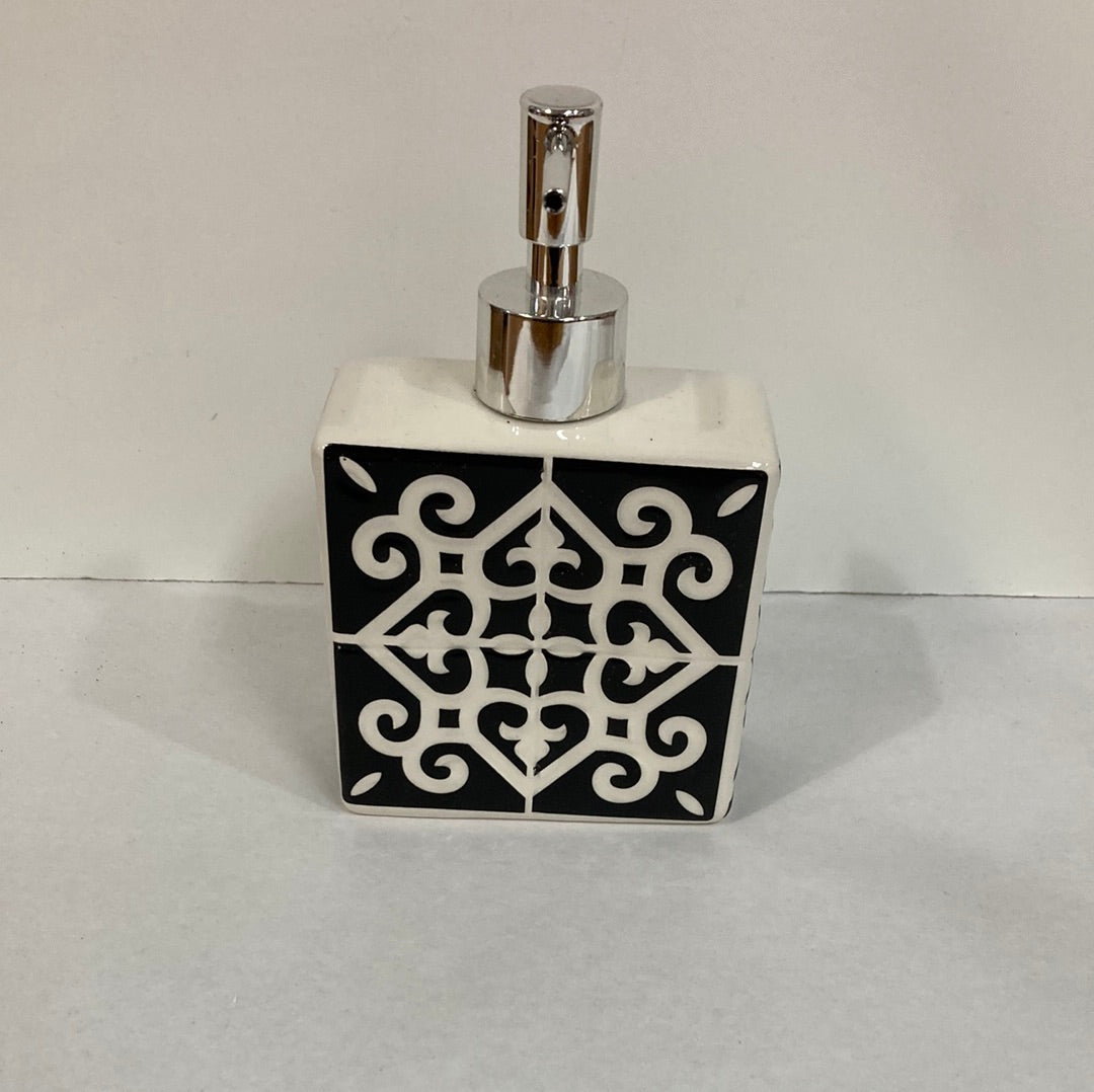 MOROCCAN TILE SOAP/LOTION PUMP-0721