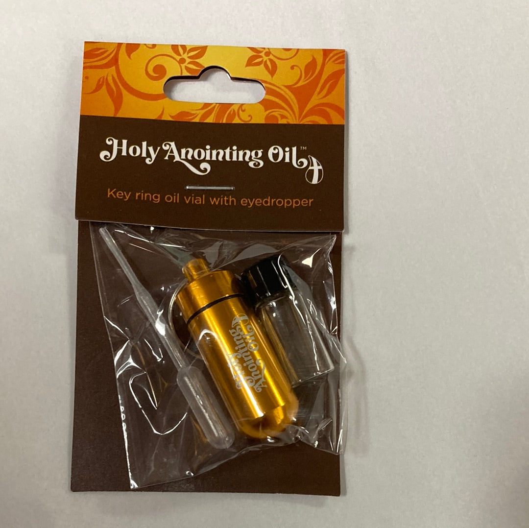 OIL VIAL CAPSULE GOLD YELLOW-0490