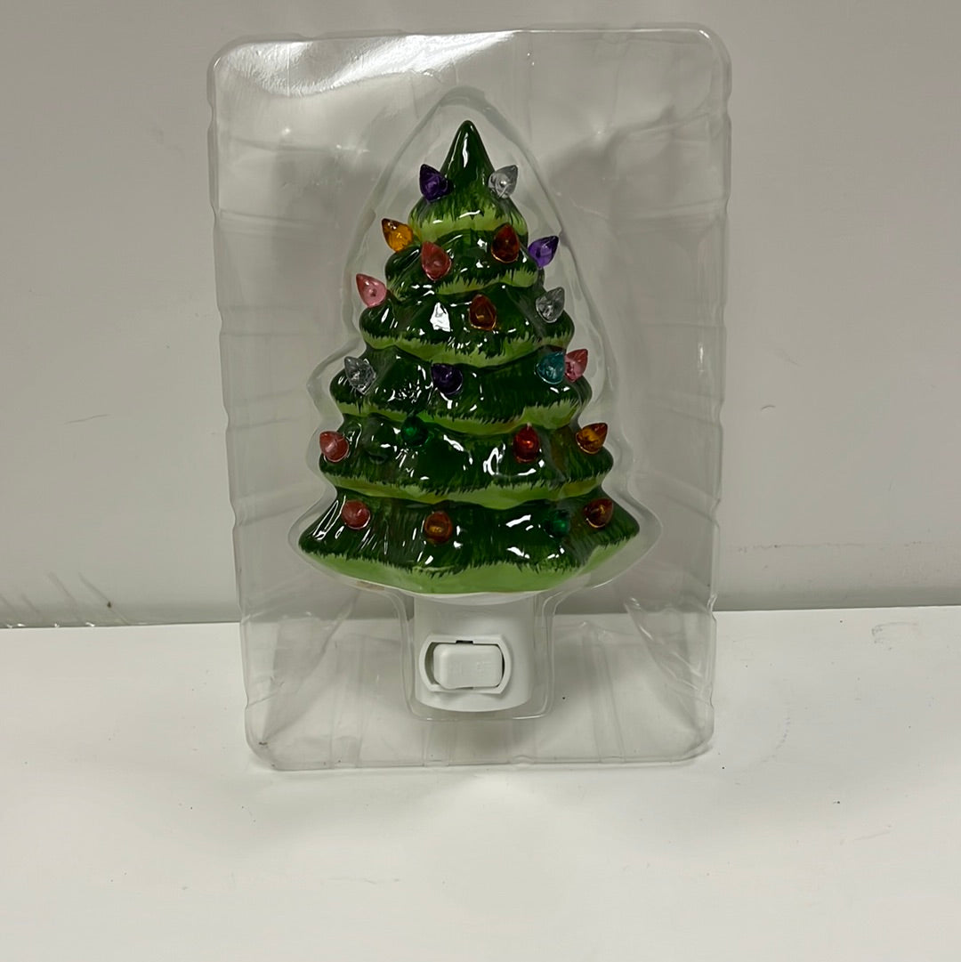 TREE CERAMIC NIGHT LIGHT-9119