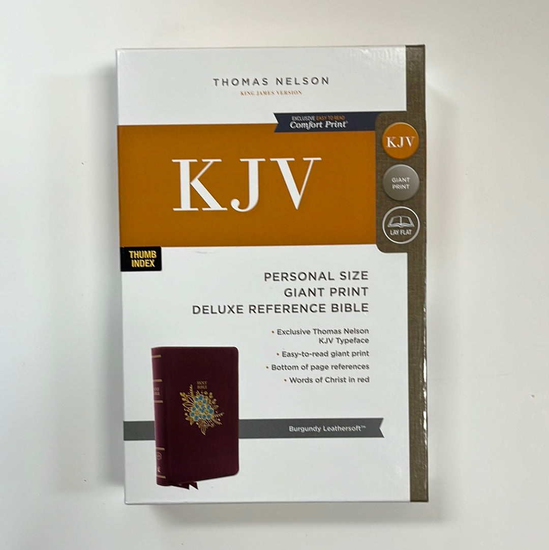 KJV PERS SIZE GP REF BIBLE BURG-5592